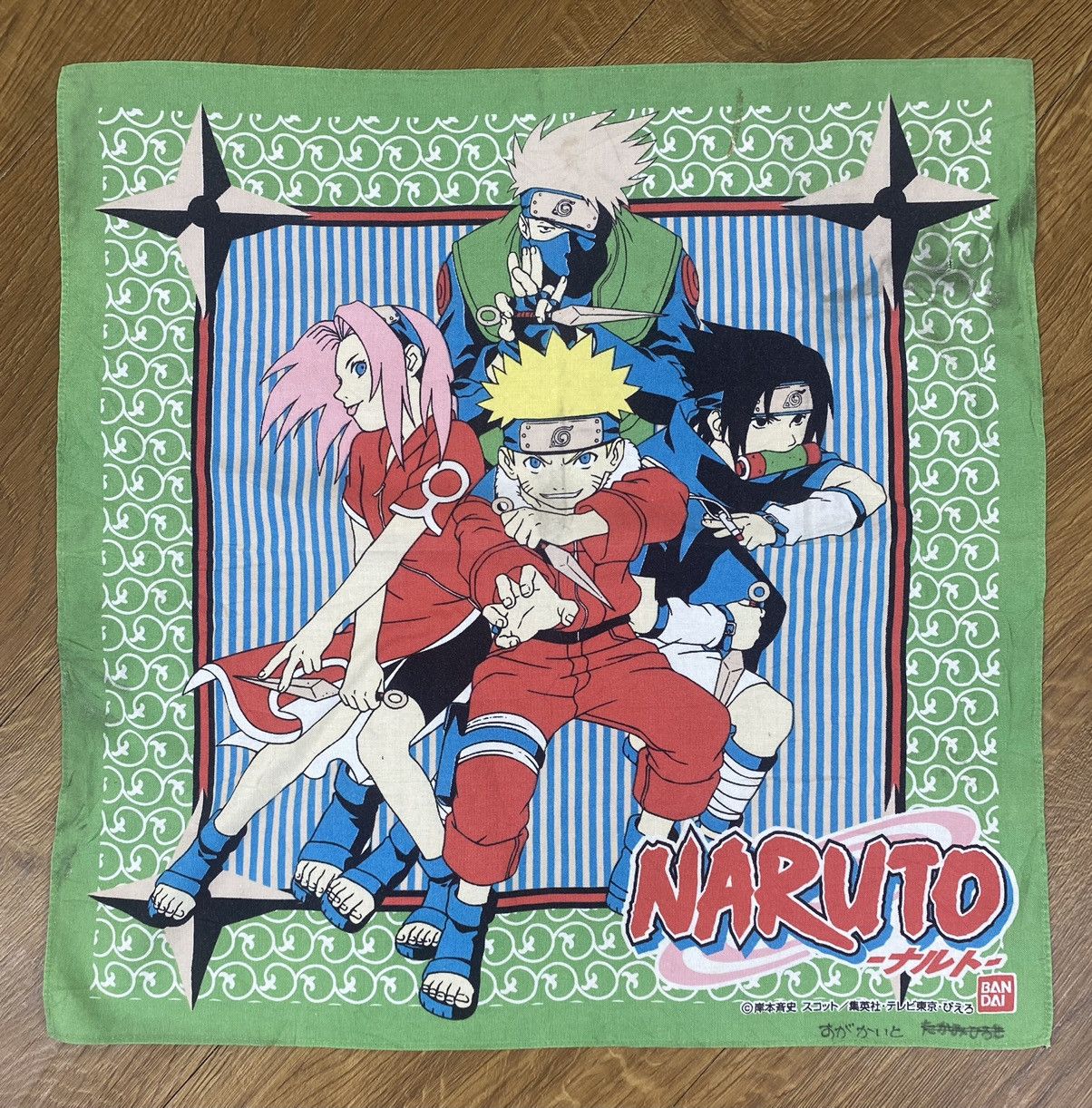 Anime NARUTO ANIME HANDKERCHIEF NECKERCHIEF BANDANA Size ONE SIZE - 1 Thumbnail