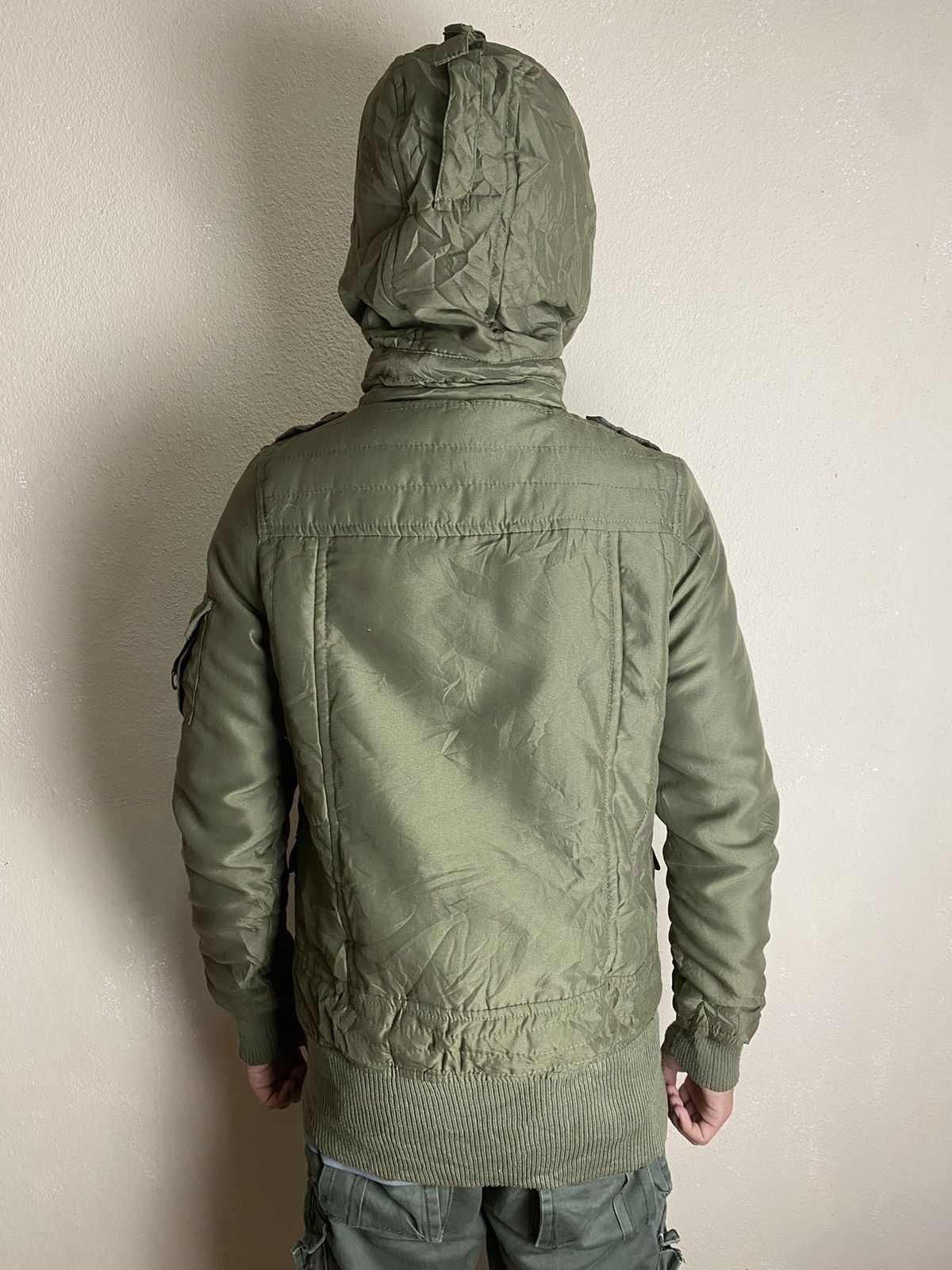 Japanese Brand 🔥PUNK🔥 Vintage CRYX bondage punk green army Size US S / EU 44-46 / 1 - 2 Thumbnail