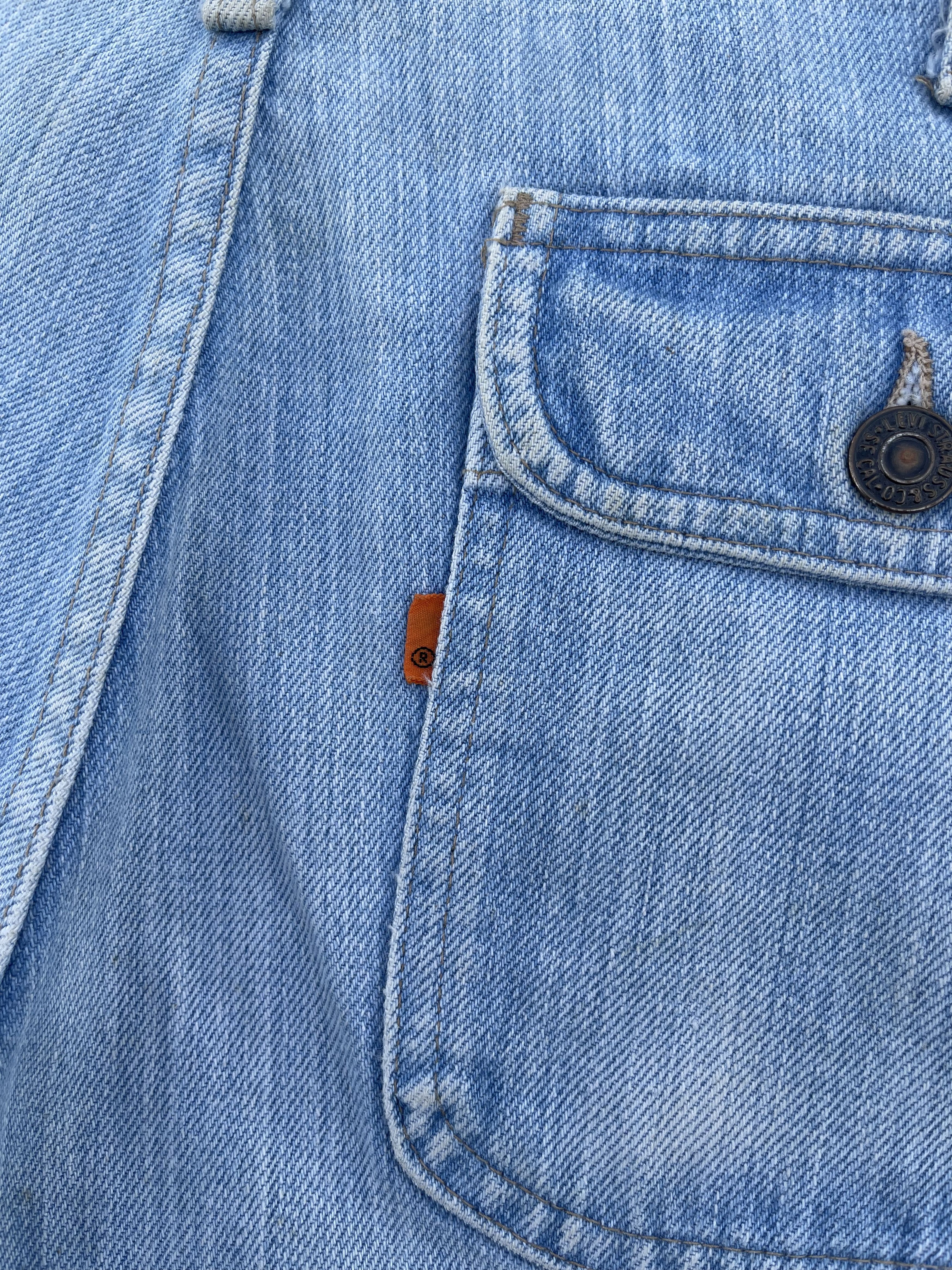 Levi's Vintage Clothing × Vintage Vintage 70s Denim Levis Size US 32 / EU 48 - 3 Thumbnail