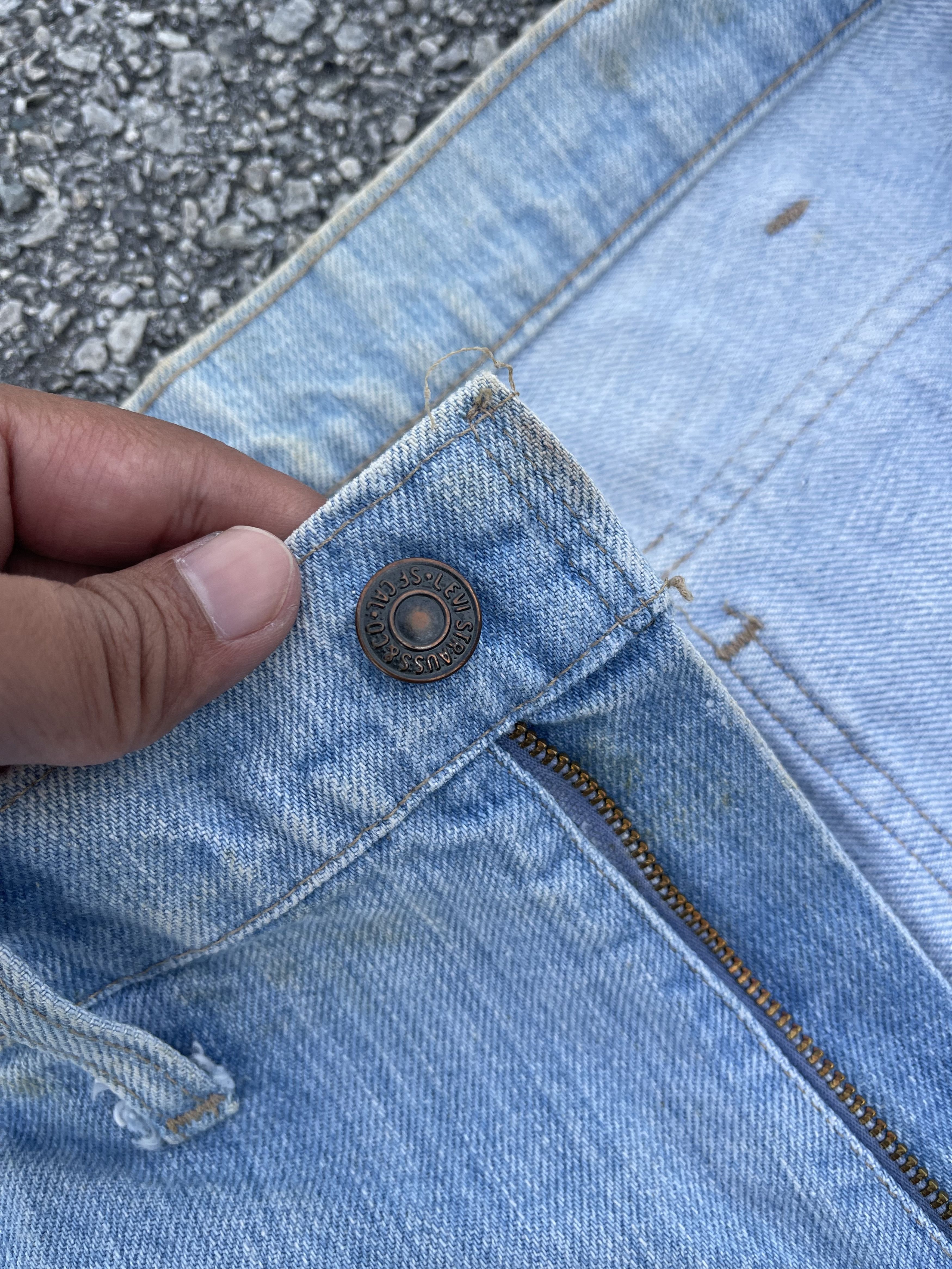 Levi's Vintage Clothing × Vintage Vintage 70s Denim Levis Size US 32 / EU 48 - 8 Thumbnail