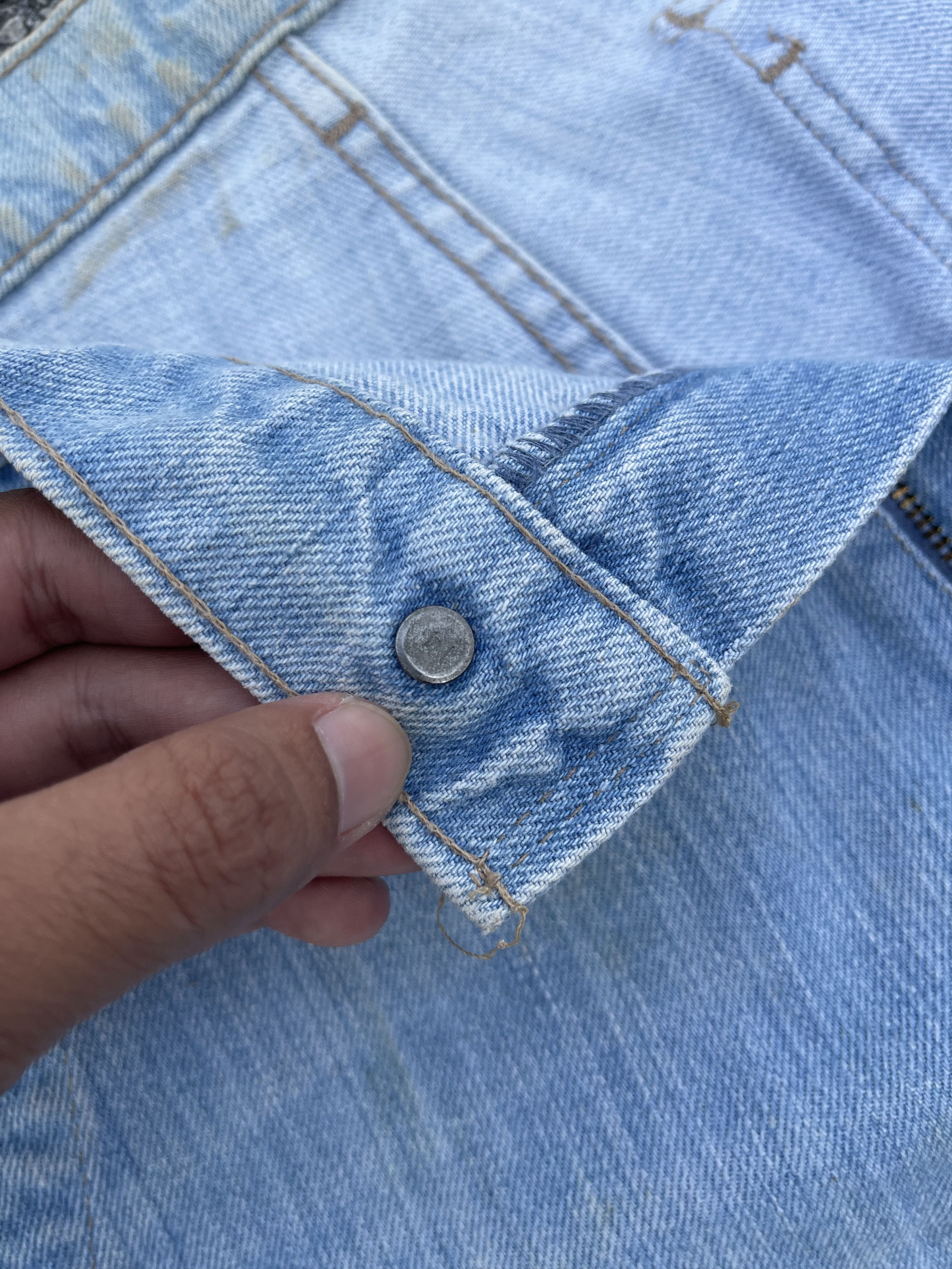 Levi's Vintage Clothing × Vintage Vintage 70s Denim Levis Size US 32 / EU 48 - 9 Thumbnail