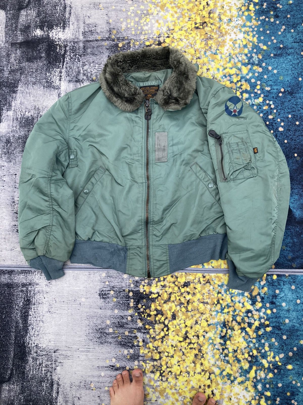Alpha Industries × Vintage Vintage MA1 Type B-15D Alpha Industries