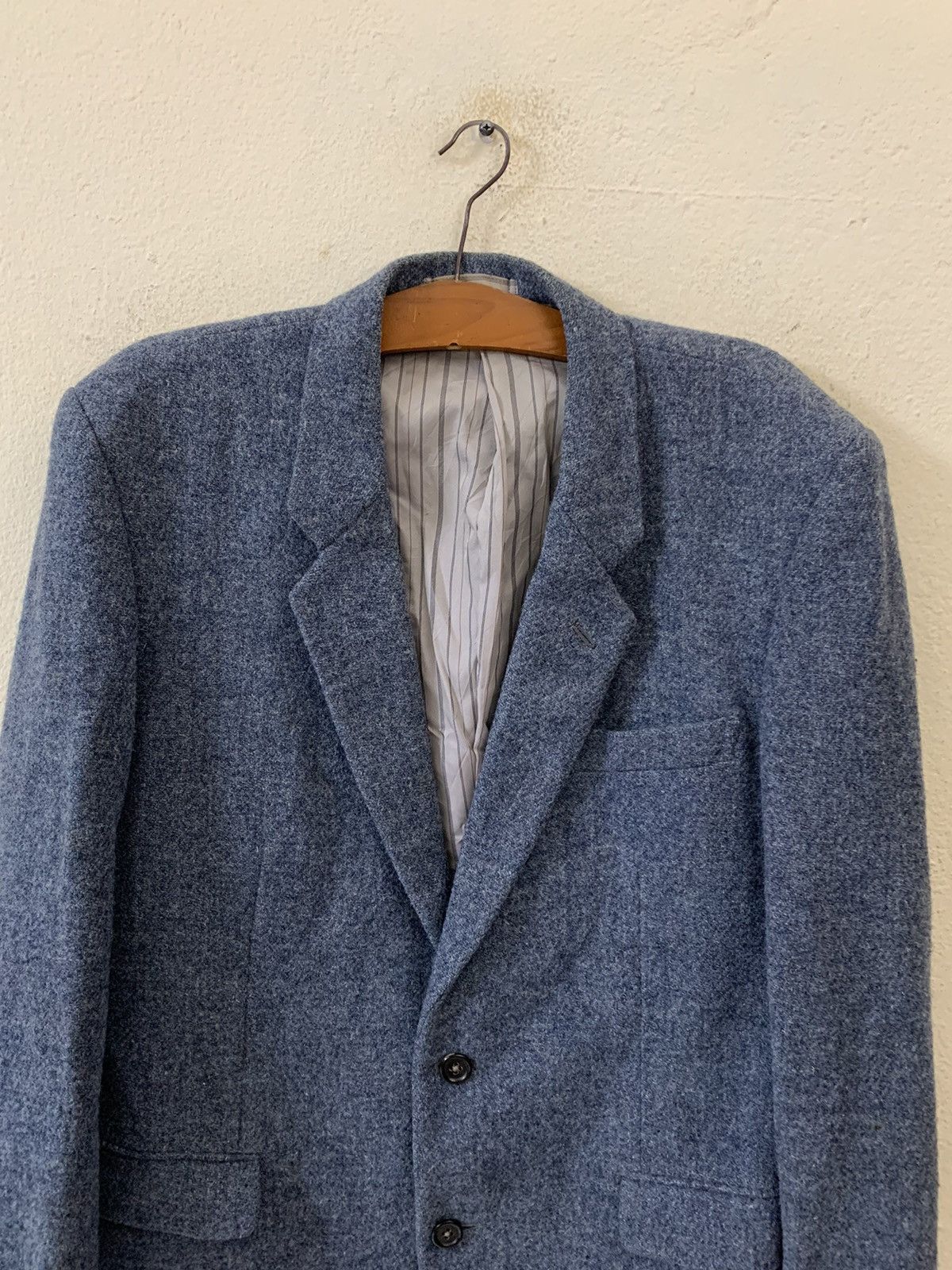 Harris Tweed Karl Helmut x Harris Tweed Wool Blazer Jacket Size US M / EU 48-50 / 2 - 4 Thumbnail