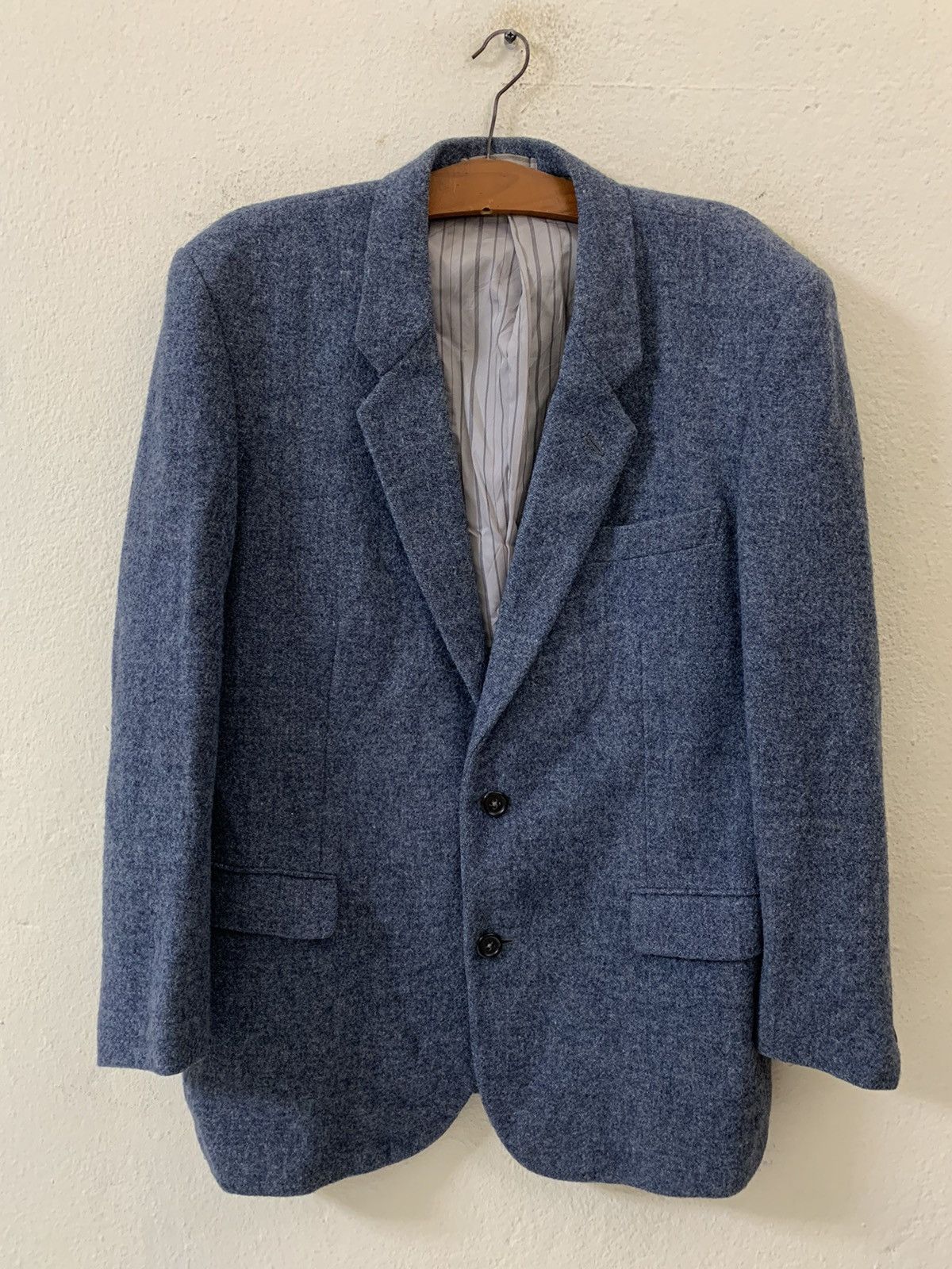 Harris Tweed Karl Helmut x Harris Tweed Wool Blazer Jacket Size US M / EU 48-50 / 2 - 1 Thumbnail