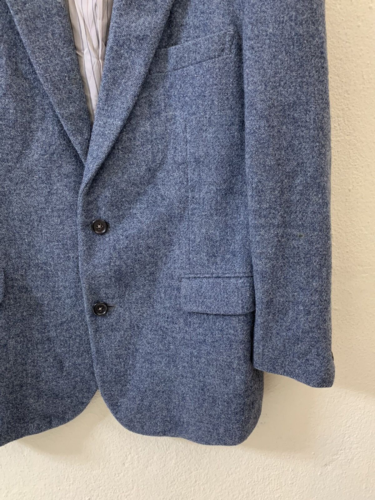 Harris Tweed Karl Helmut x Harris Tweed Wool Blazer Jacket Size US M / EU 48-50 / 2 - 2 Thumbnail