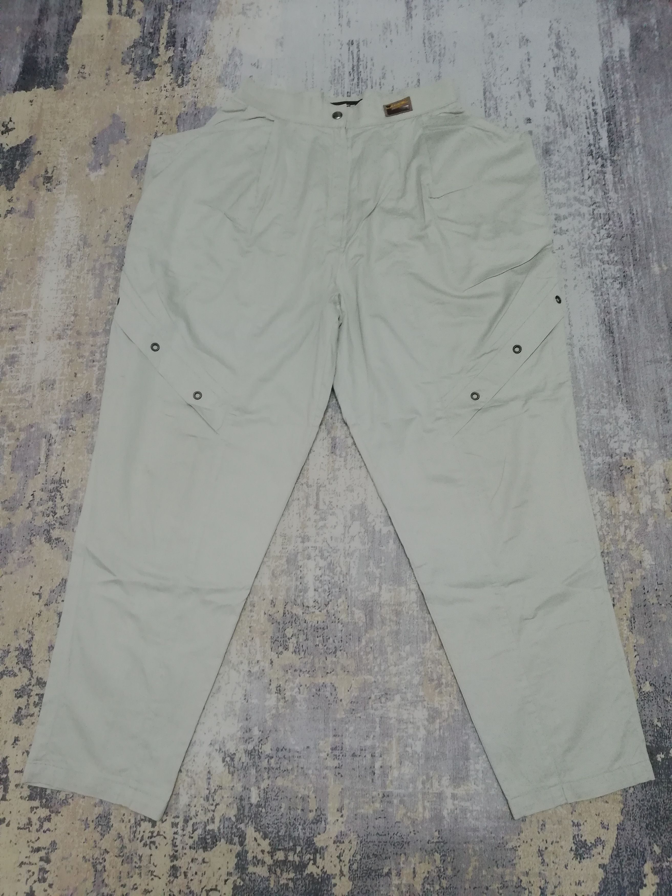 image of Lancel Paris Designer Cropped Pant in Pastel Mint, Women's (Size 26)