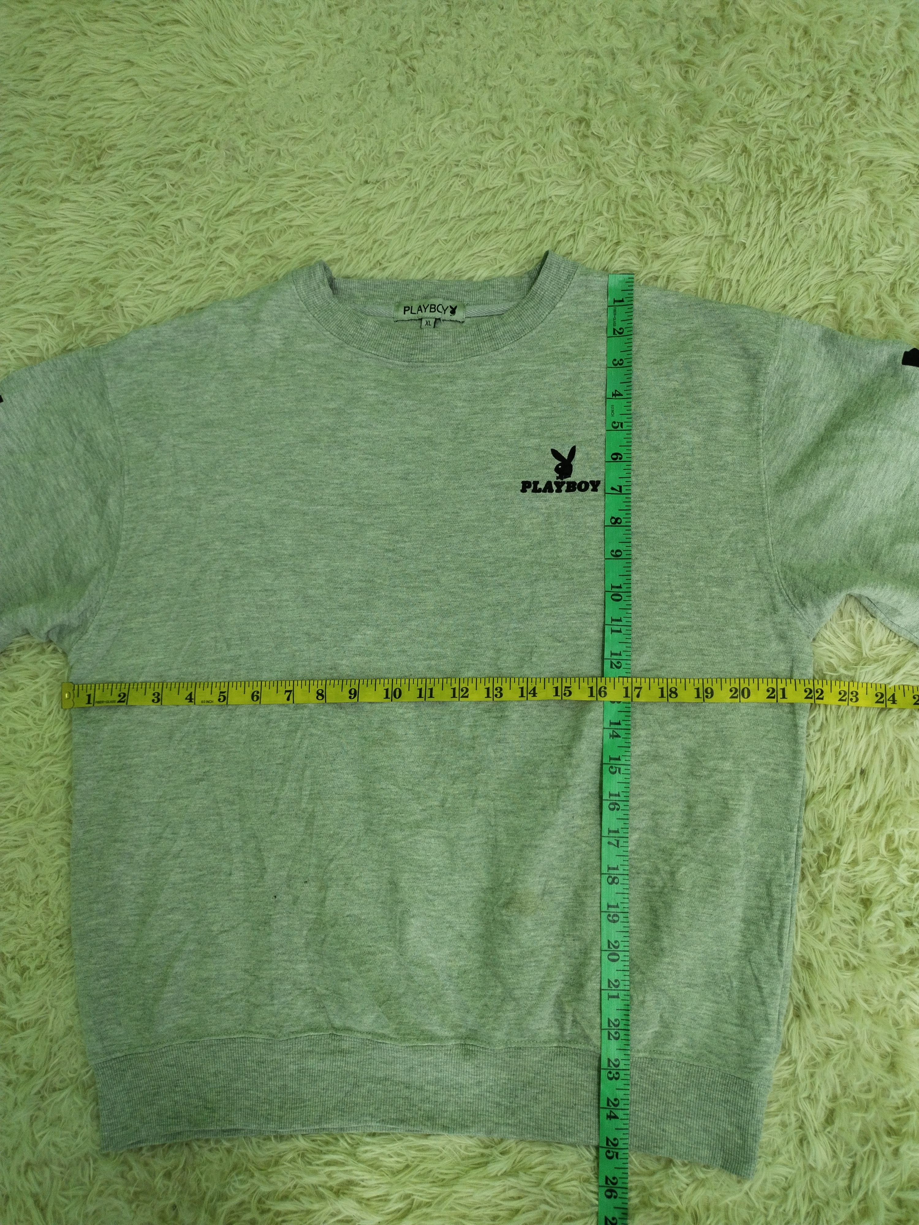 Playboy × Vintage Vintage 90s Playboy Bunny Embroidery Logo Sweatshirt Size US XL / EU 56 / 4 - 15 Thumbnail