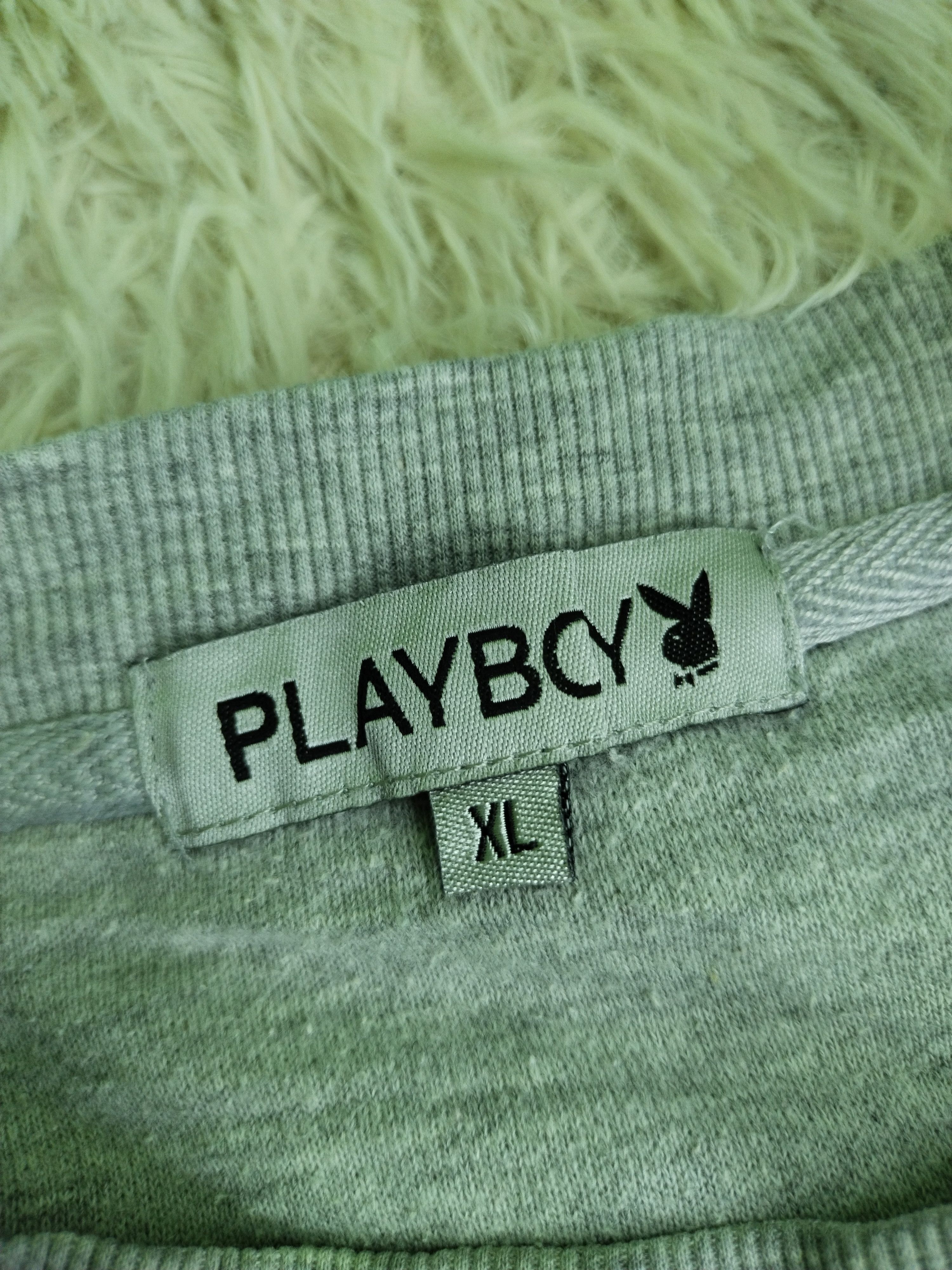 Playboy × Vintage Vintage 90s Playboy Bunny Embroidery Logo Sweatshirt Size US XL / EU 56 / 4 - 12 Thumbnail