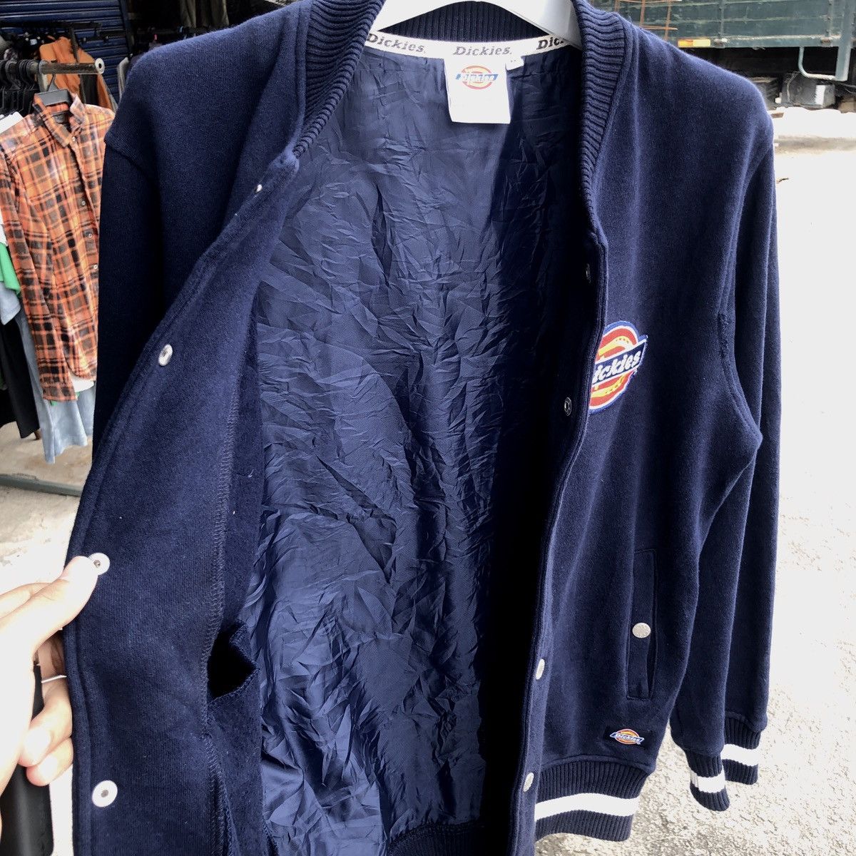 Dickies Dickies Embroided Wool Big Logo Varsity Jacket Size US M / EU 48-50 / 2 - 3 Thumbnail