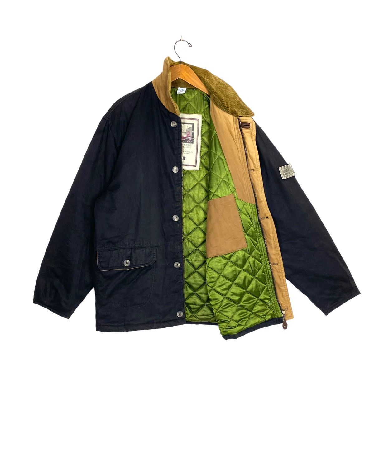 Vintage Rare‼️ Vintage Mash Sportswear Corduroy Trimmed Coat Jacket Size US L / EU 52-54 / 3 - 1 Thumbnail
