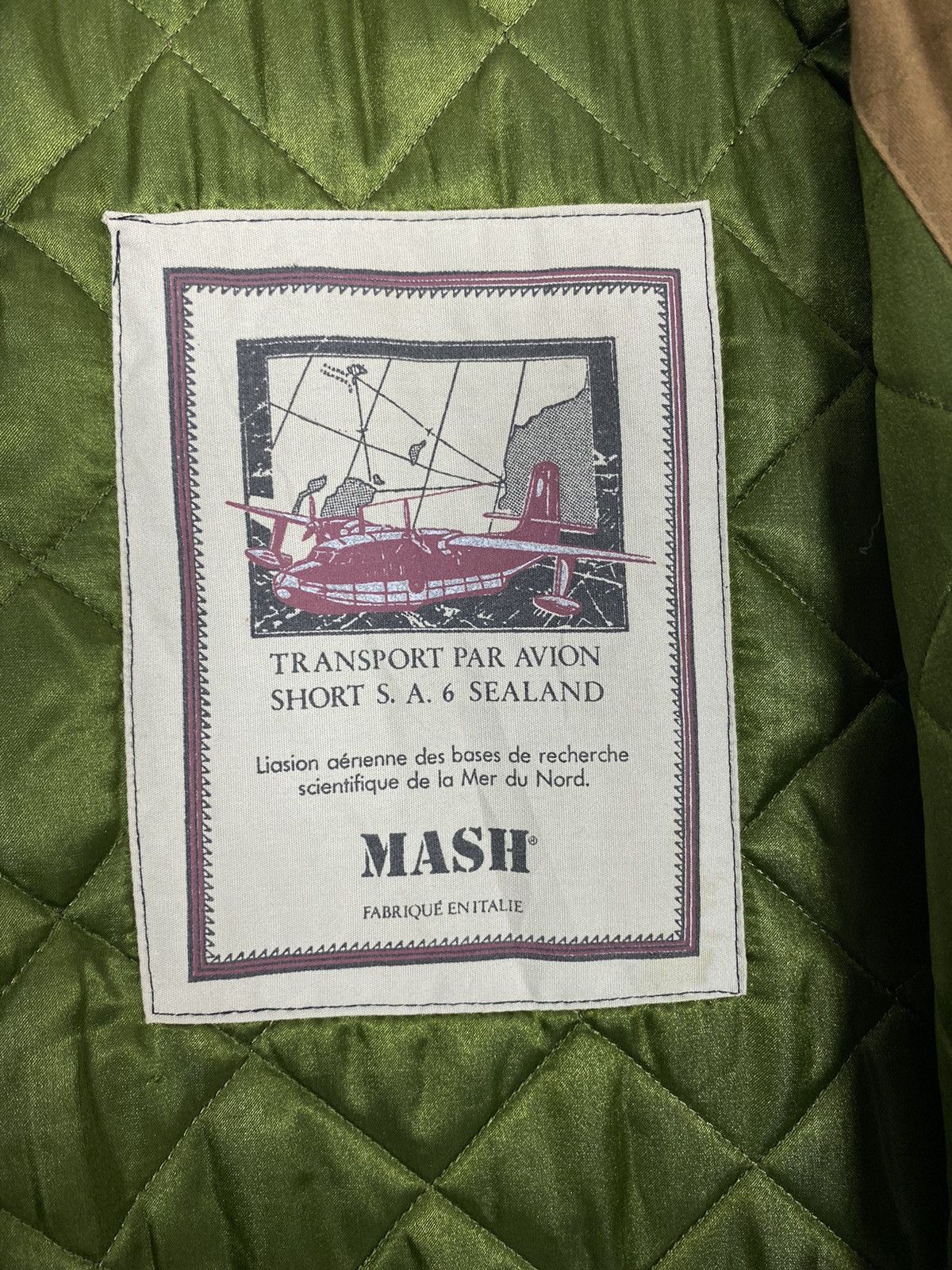 Vintage Rare‼️ Vintage Mash Sportswear Corduroy Trimmed Coat Jacket Size US L / EU 52-54 / 3 - 7 Thumbnail