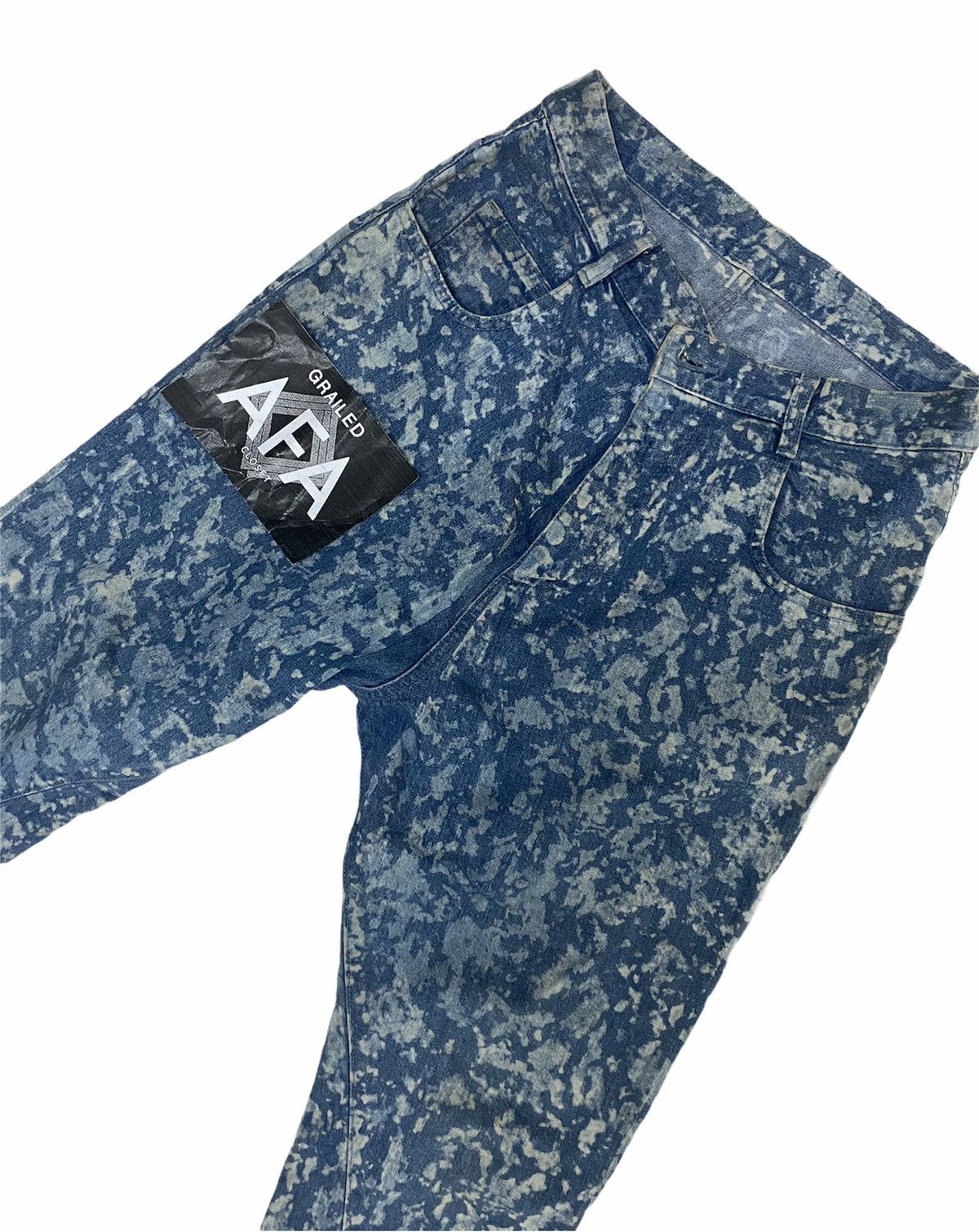 Frapbois Made in Japan Frapbois Denim Pant Art Design Size US 32 / EU 48 - 5 Thumbnail