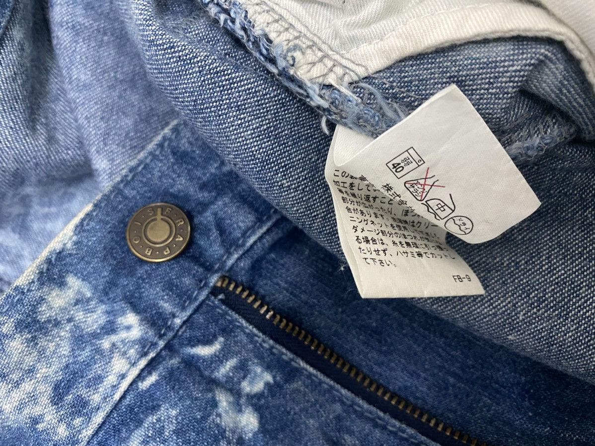 Frapbois Made in Japan Frapbois Denim Pant Art Design Size US 32 / EU 48 - 7 Thumbnail