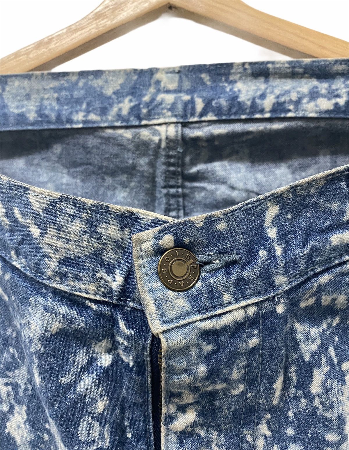 Frapbois Made in Japan Frapbois Denim Pant Art Design Size US 32 / EU 48 - 2 Thumbnail