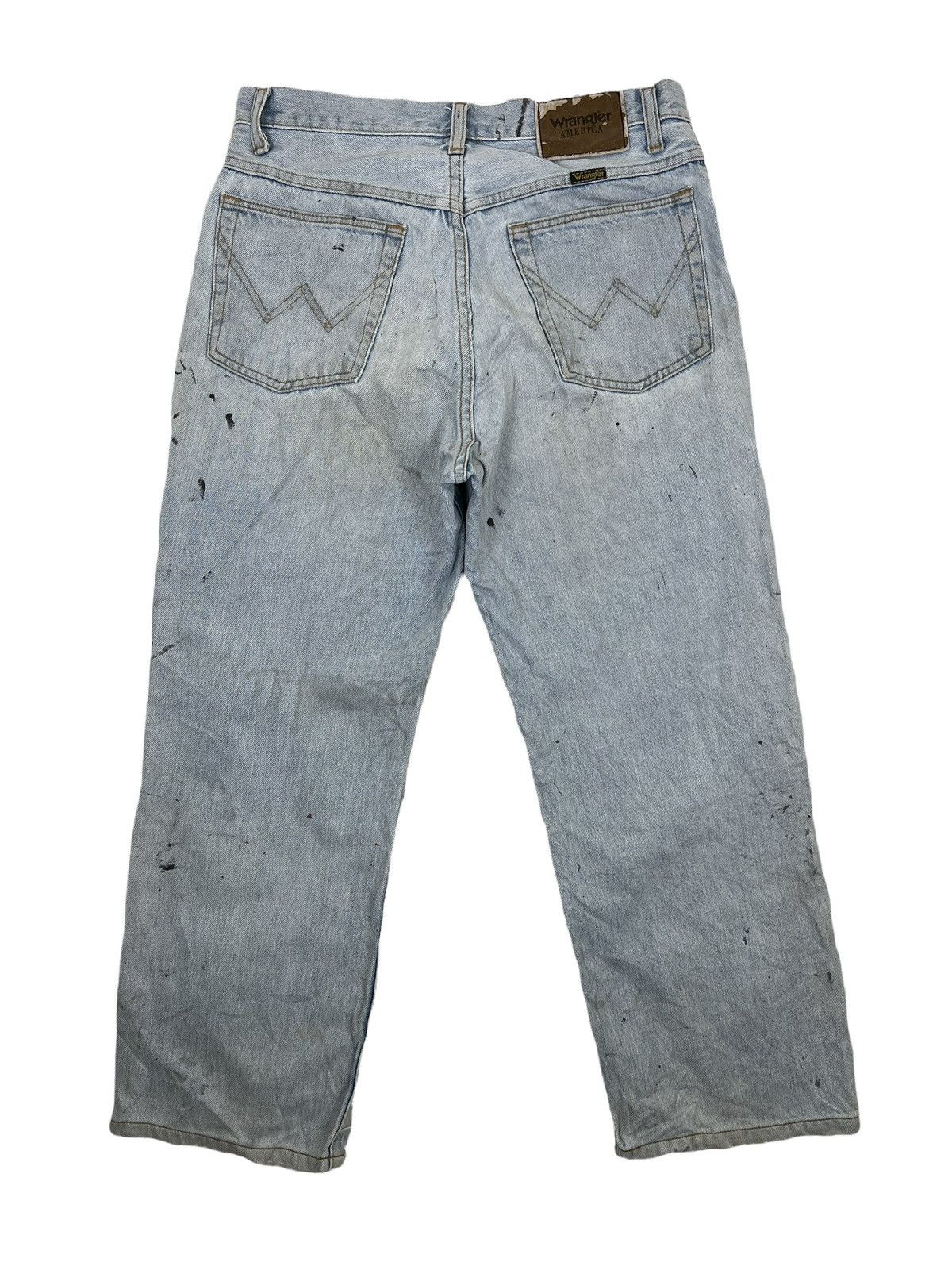 Vintage Vintage Wrangler Rusty Denim Jeans Size US 31 - 5 Thumbnail