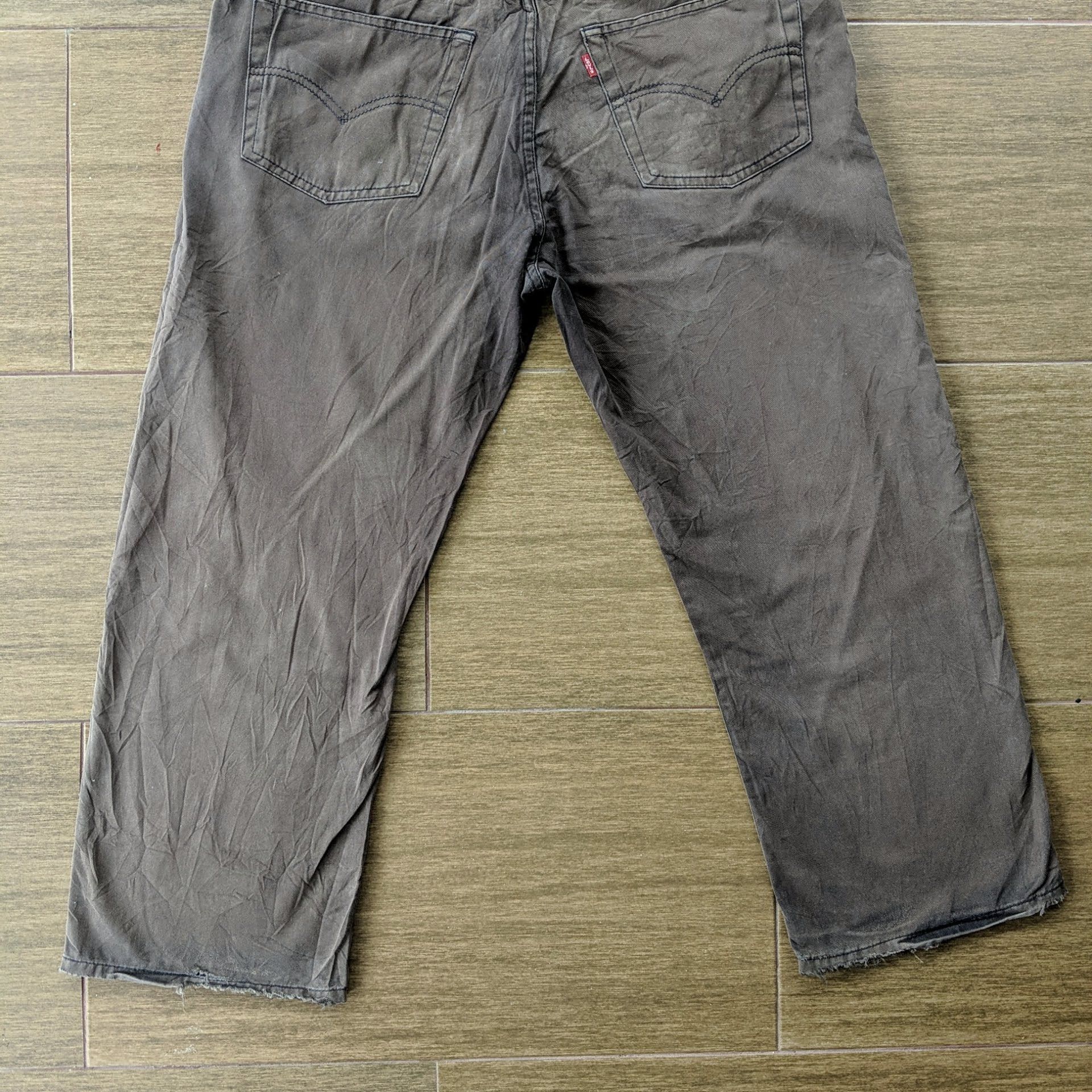 Japanese Brand W35 Levi's 530 Distressed 5 Pockets Trousers Casual Pants Size US 35 - 14 Thumbnail