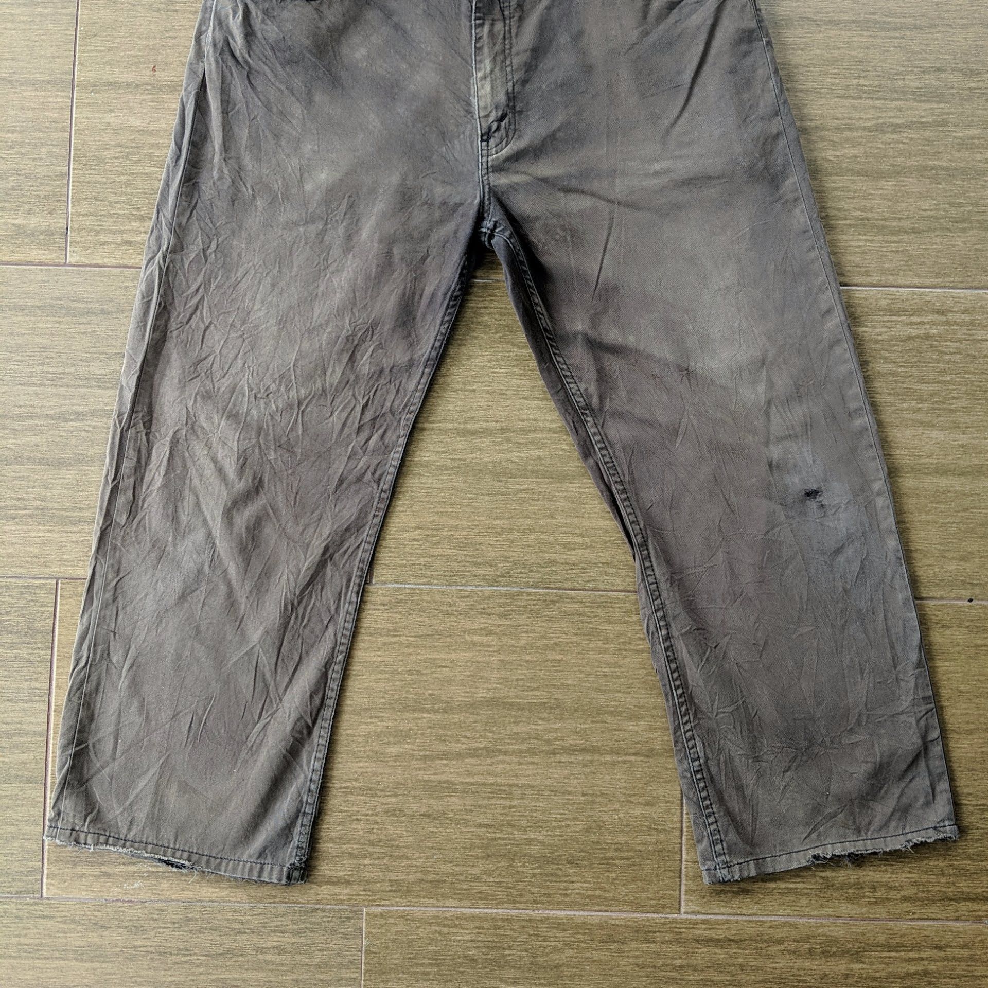 Japanese Brand W35 Levi's 530 Distressed 5 Pockets Trousers Casual Pants Size US 35 - 5 Thumbnail