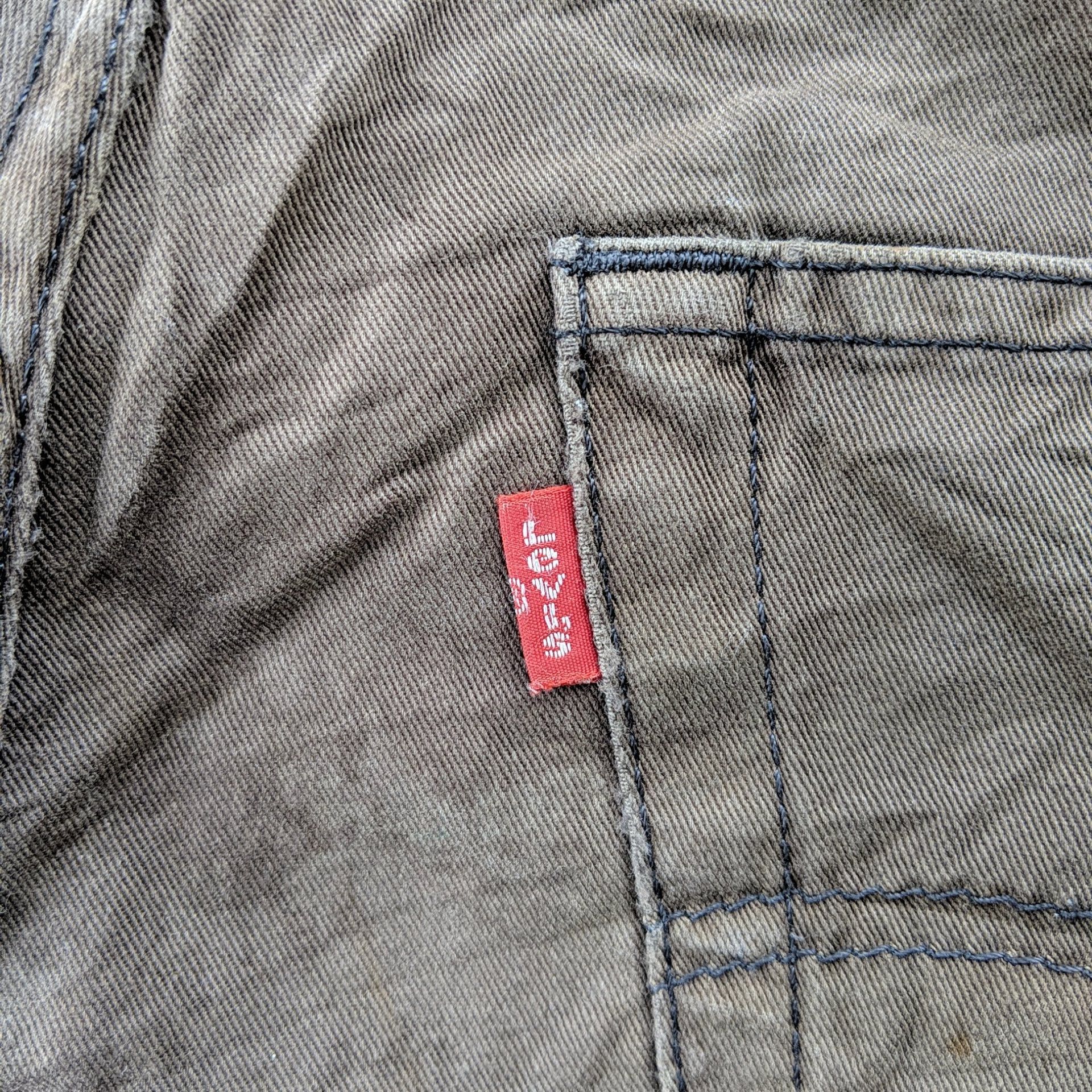 Japanese Brand W35 Levi's 530 Distressed 5 Pockets Trousers Casual Pants Size US 35 - 16 Thumbnail
