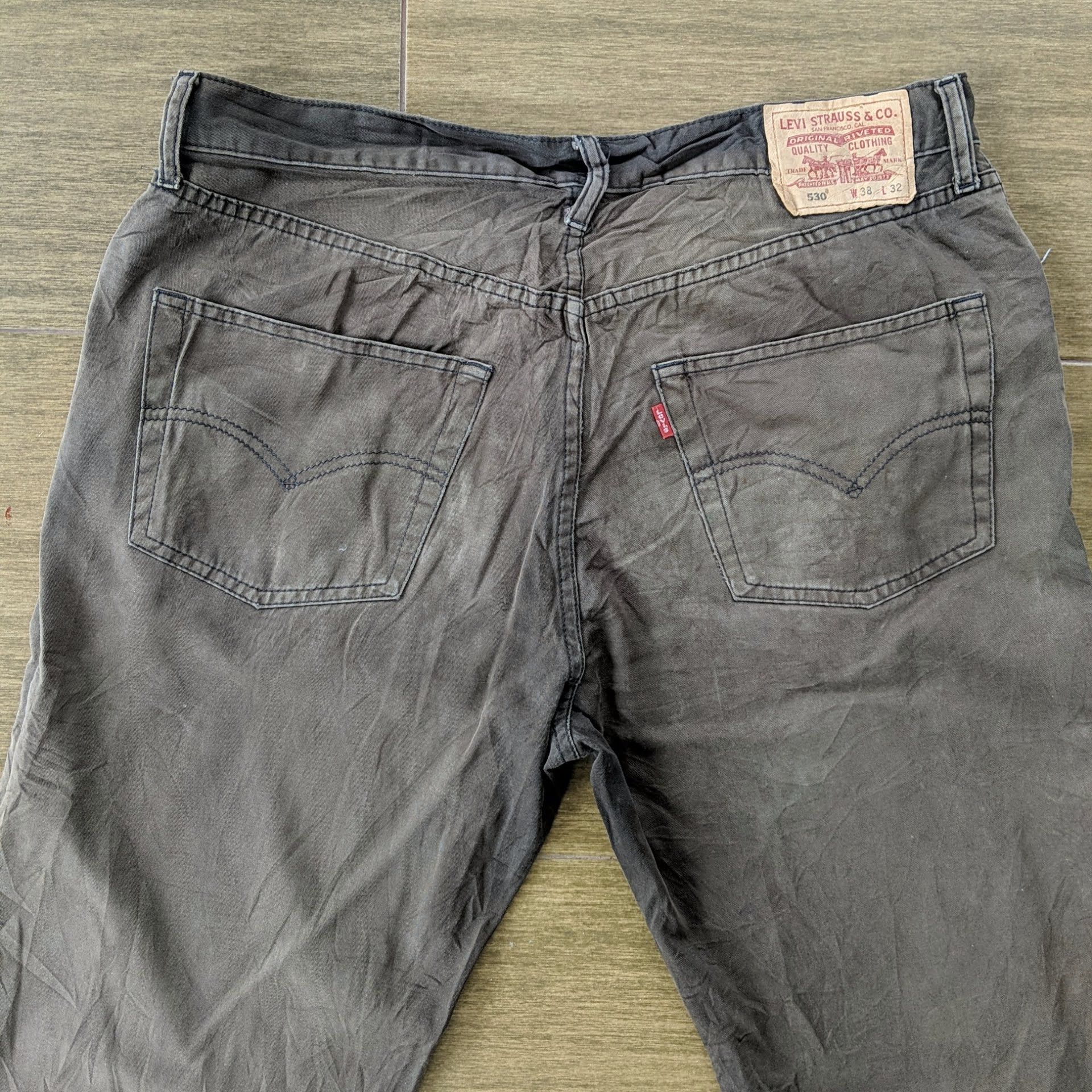 Japanese Brand W35 Levi's 530 Distressed 5 Pockets Trousers Casual Pants Size US 35 - 11 Thumbnail