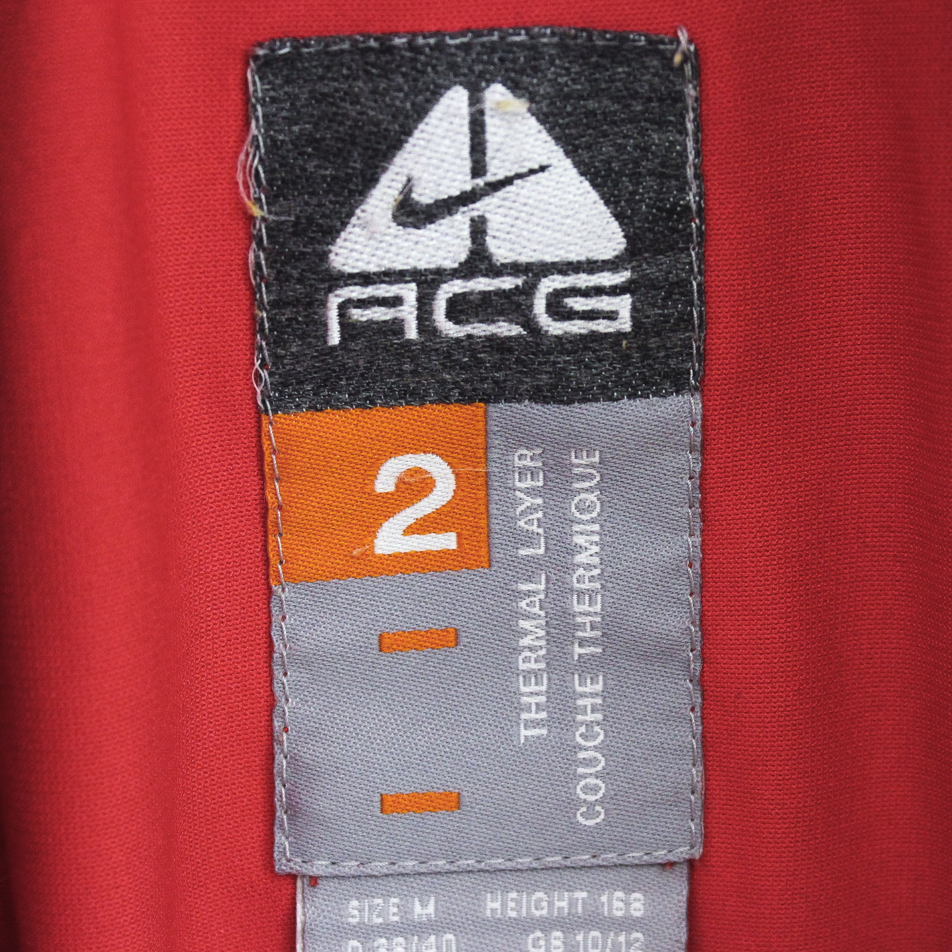 Nike ACG Women M Thermal Layer 2 Jacket Coat UK 10/12 Training Zip Up Size M / US 6-8 / IT 42-44 - 5 Thumbnail