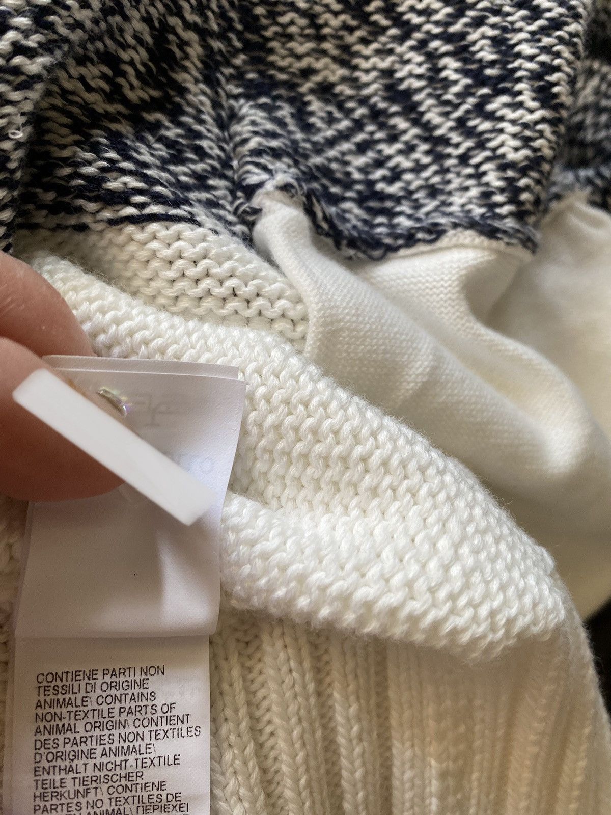 Brunello Cucinelli DOUBLE BREASTED CARDIGAN/SWEATER W STRIPES Size US XL / EU 56 / 4 - 15 Thumbnail