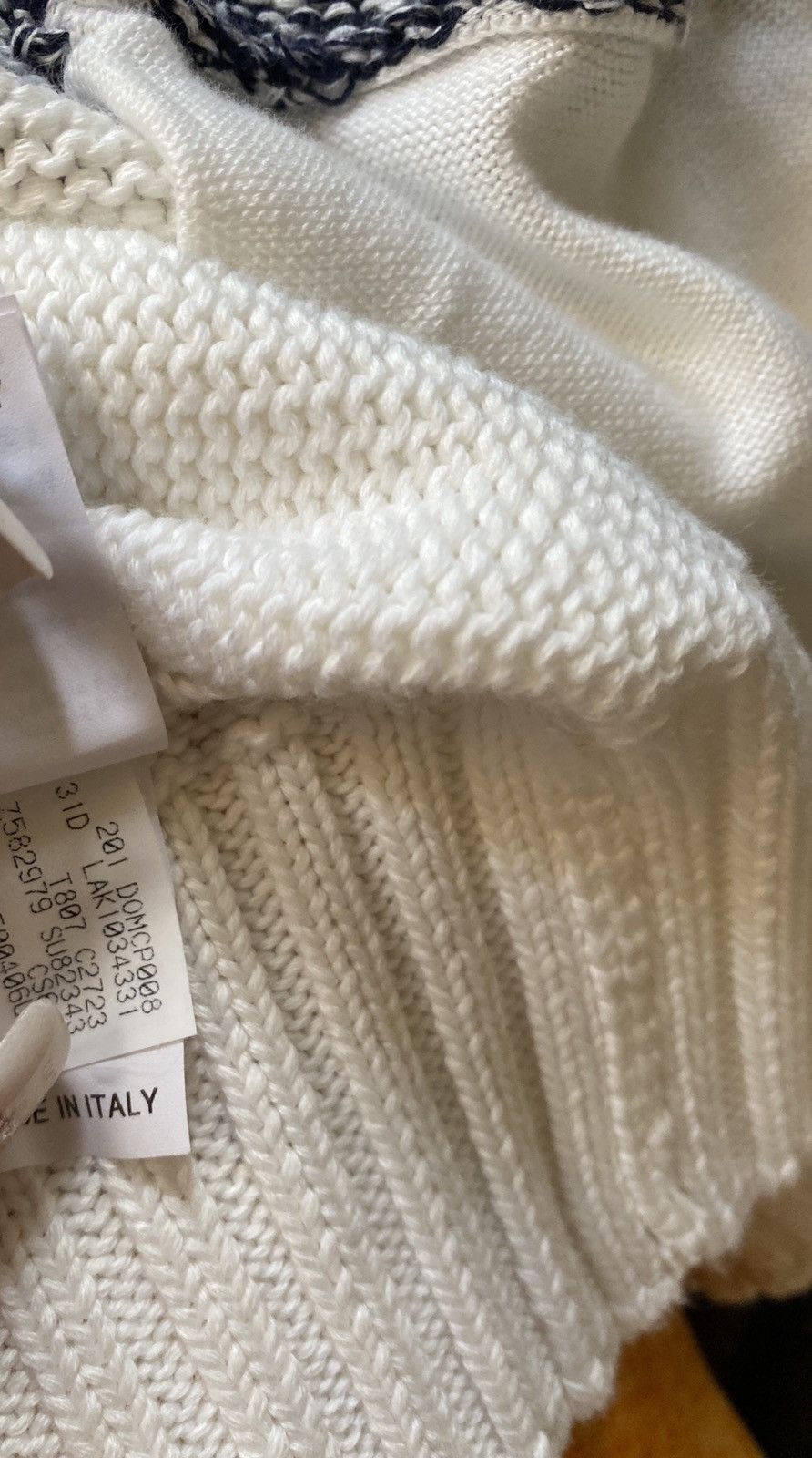 Brunello Cucinelli DOUBLE BREASTED CARDIGAN/SWEATER W STRIPES Size US XL / EU 56 / 4 - 21 Thumbnail