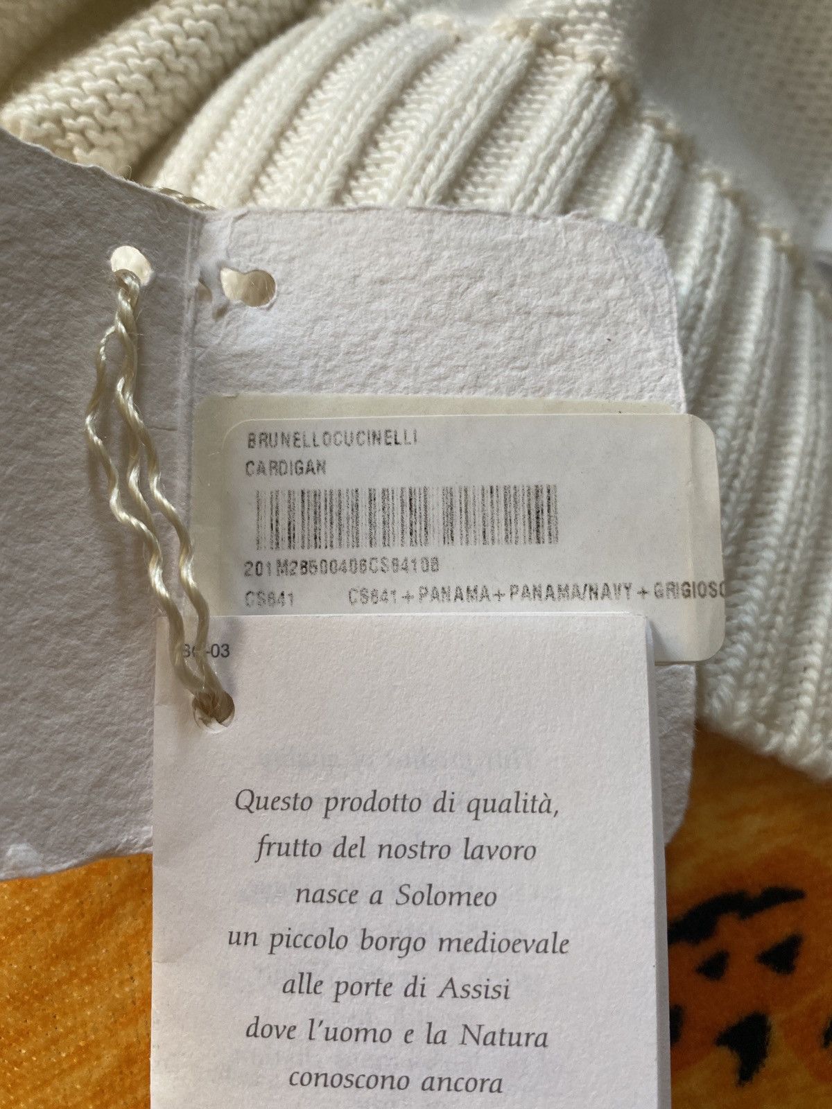 Brunello Cucinelli DOUBLE BREASTED CARDIGAN/SWEATER W STRIPES Size US XL / EU 56 / 4 - 10 Thumbnail