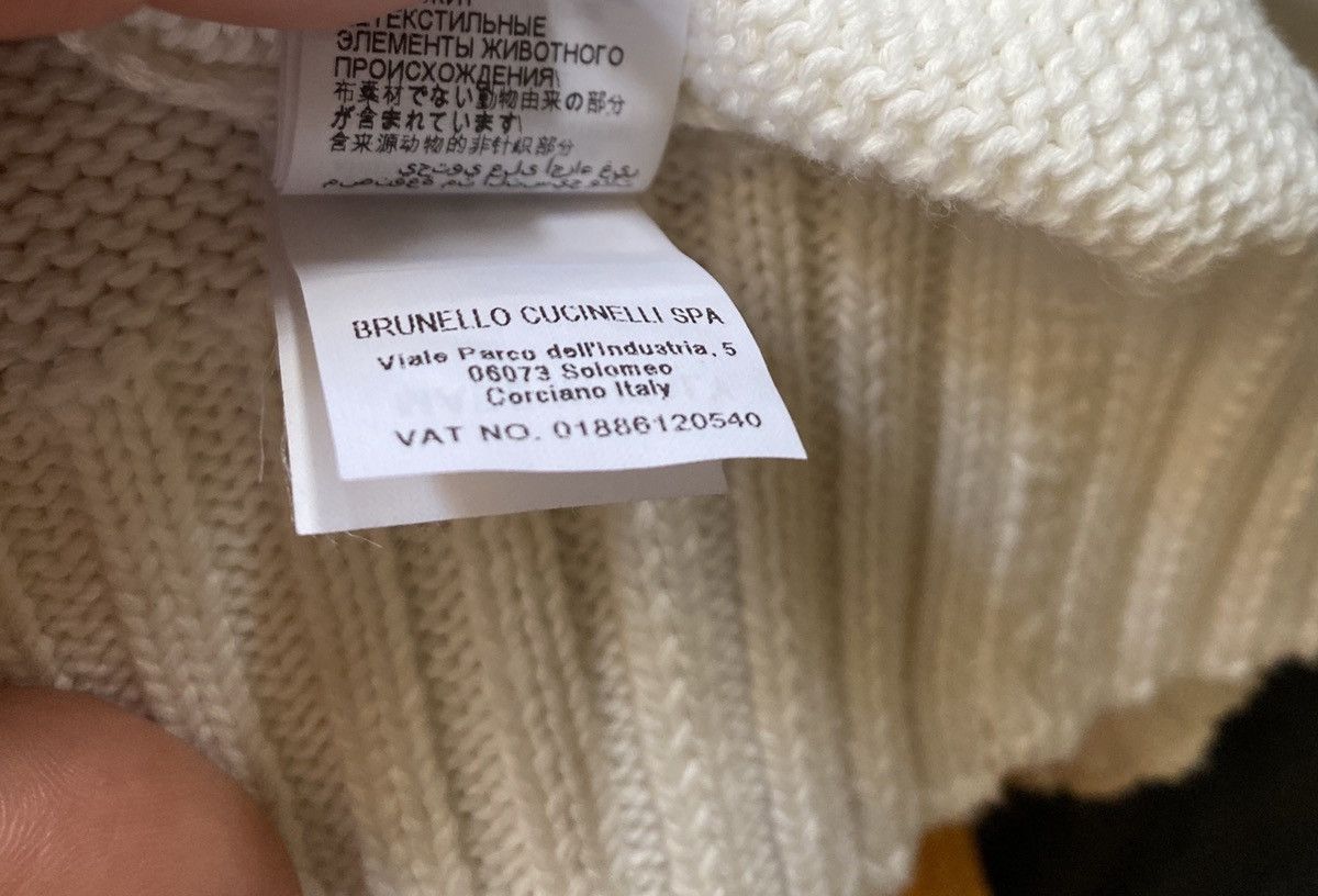 Brunello Cucinelli DOUBLE BREASTED CARDIGAN/SWEATER W STRIPES Size US XL / EU 56 / 4 - 9 Thumbnail