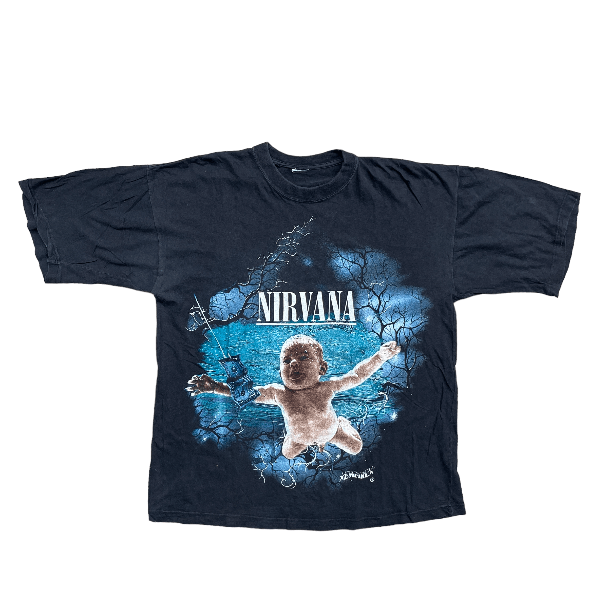 Vintage Nirvana Nevermind T-Shirt Giant Single Stitch Kurt