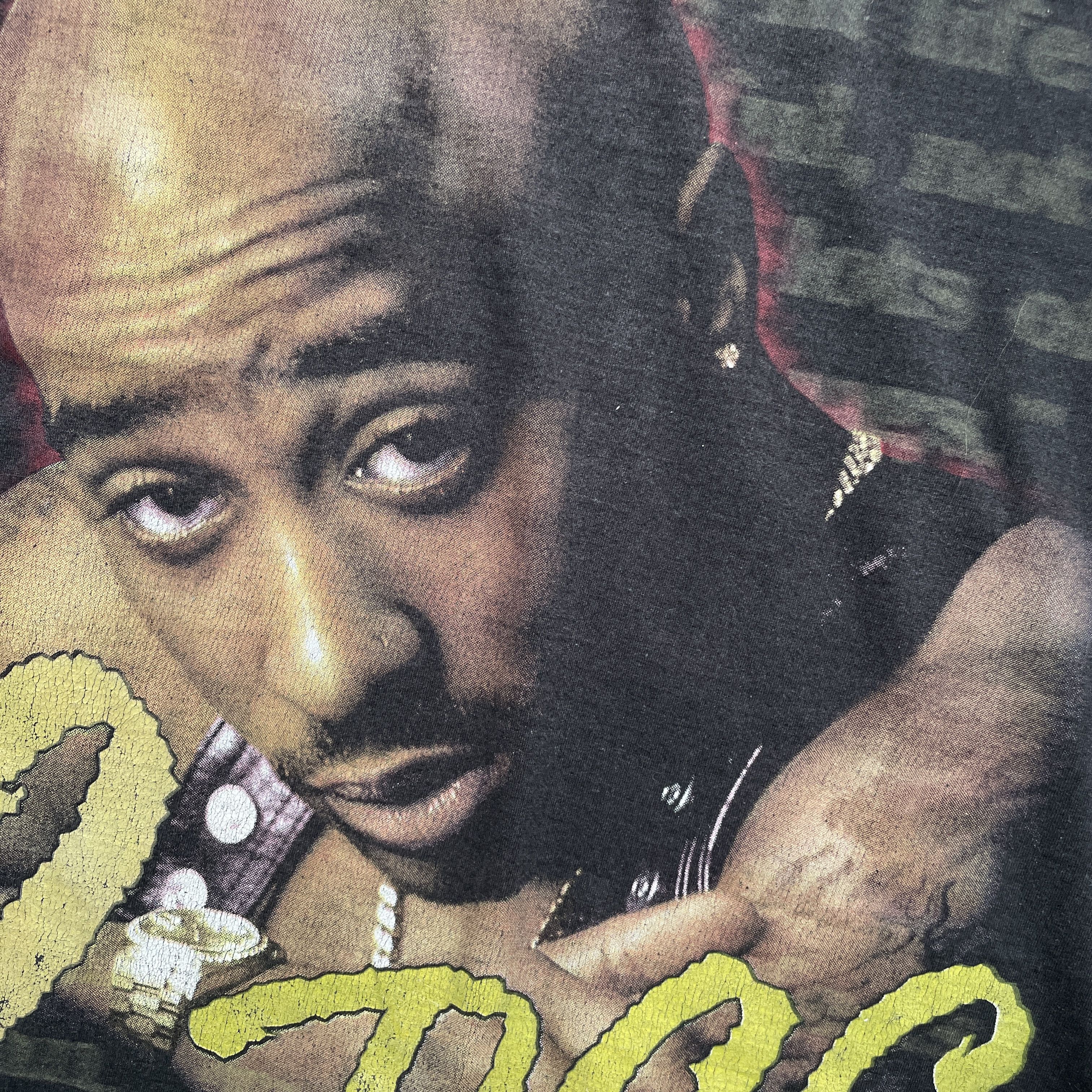 Vintage Tupac 2Pac raptee Bootleg T-shirt