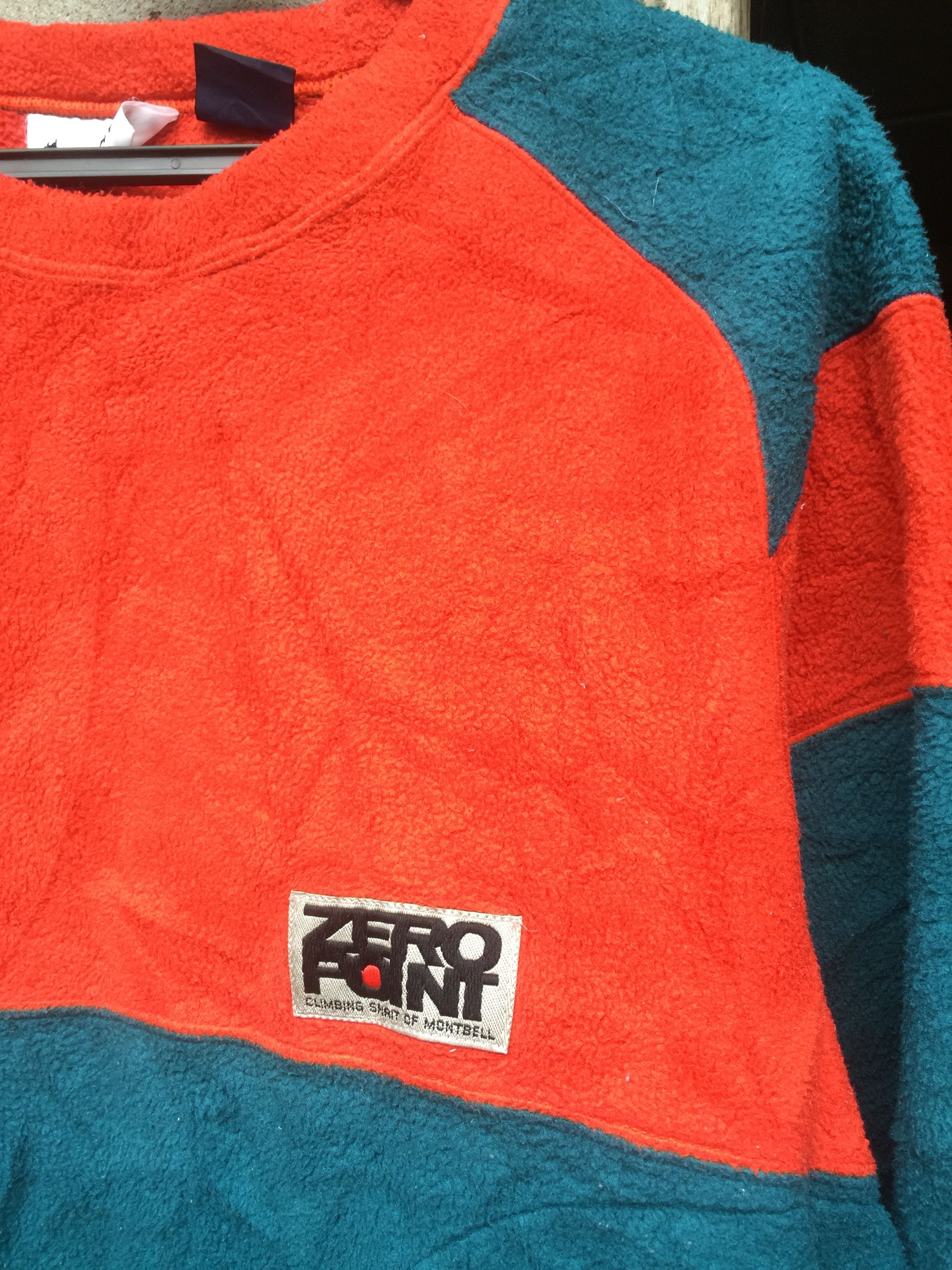 Montbell × Point Zero 💥Vintage💥Zero Point Montbell Fleece Size US S / EU 44-46 / 1 - 2 Thumbnail