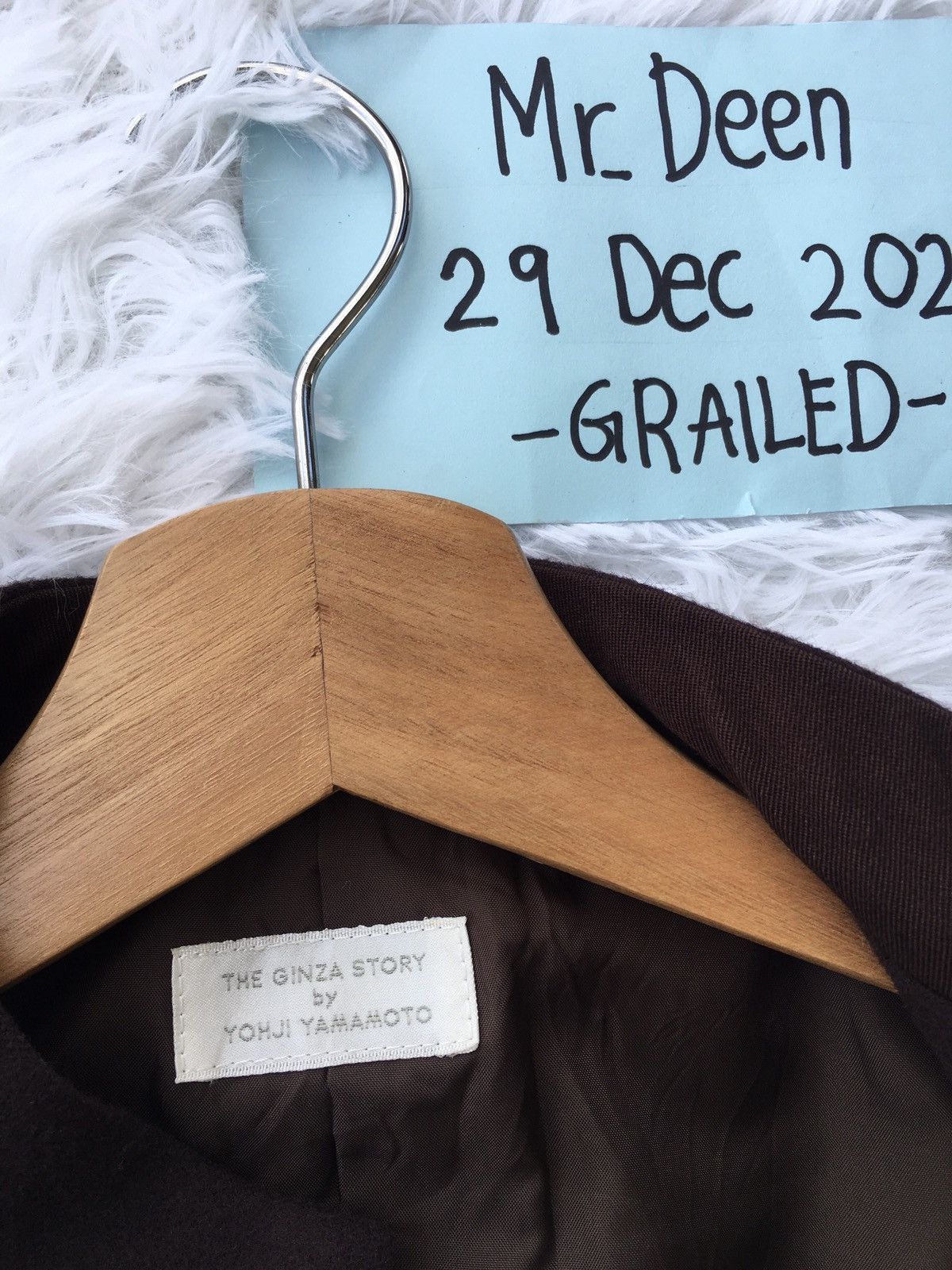 Yohji Yamamoto Rare Vintage The Ginza Story by Yohji Yamamoto Wool Jacket Size S / US 4 / IT 40 - 8 Thumbnail