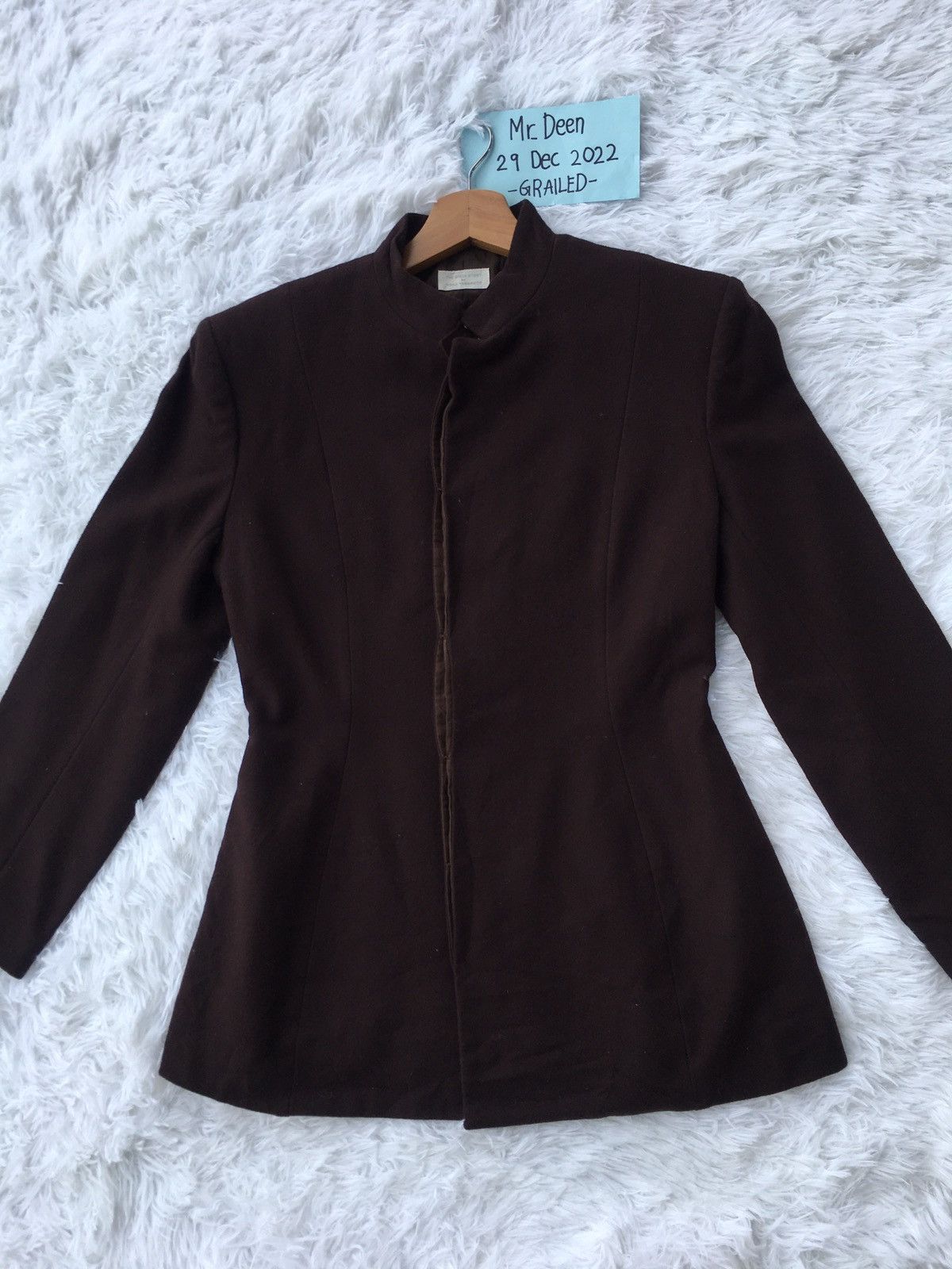 Yohji Yamamoto Rare Vintage The Ginza Story by Yohji Yamamoto Wool Jacket Size S / US 4 / IT 40 - 4 Thumbnail