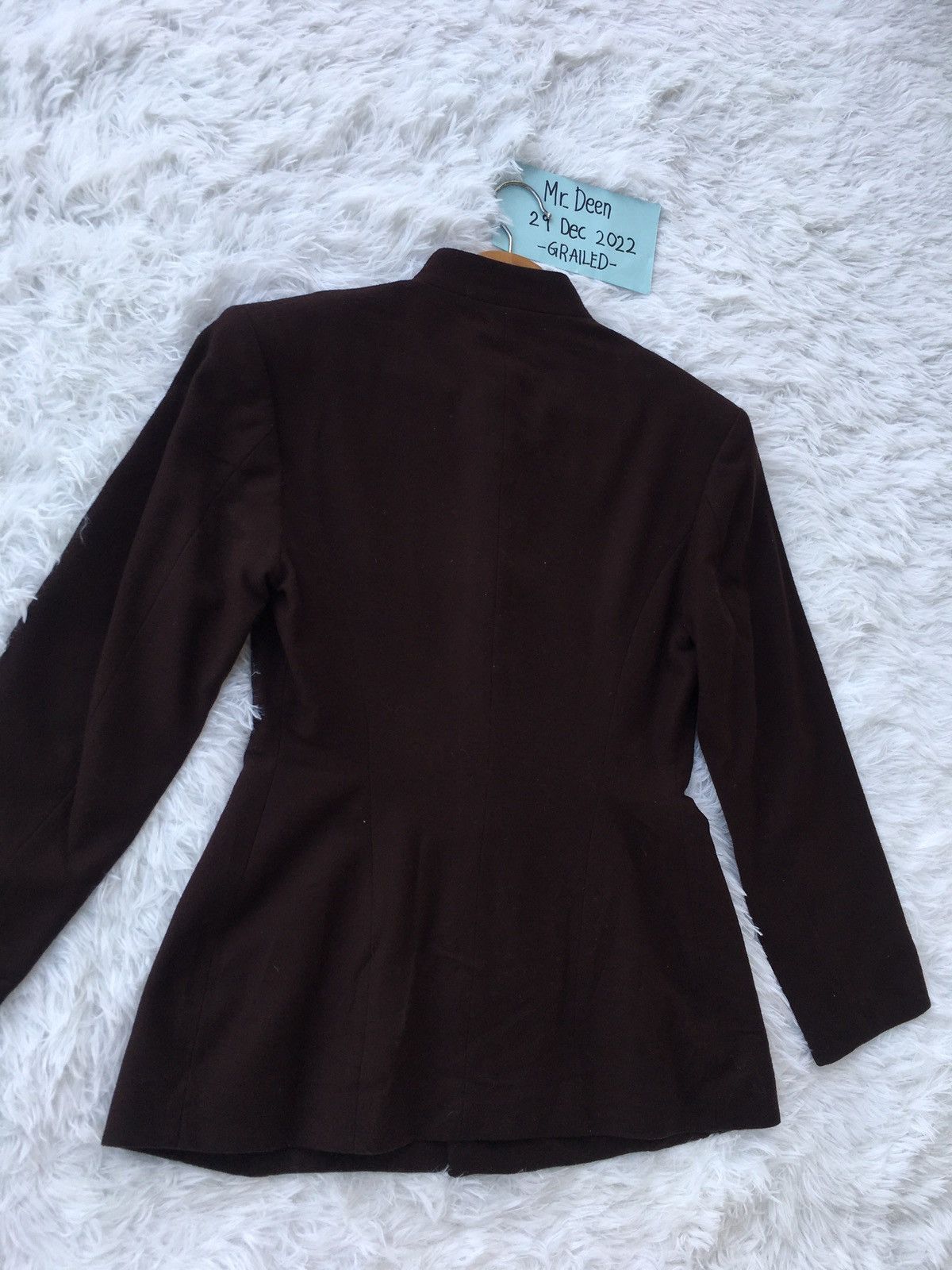 Yohji Yamamoto Rare Vintage The Ginza Story by Yohji Yamamoto Wool Jacket Size S / US 4 / IT 40 - 15 Thumbnail