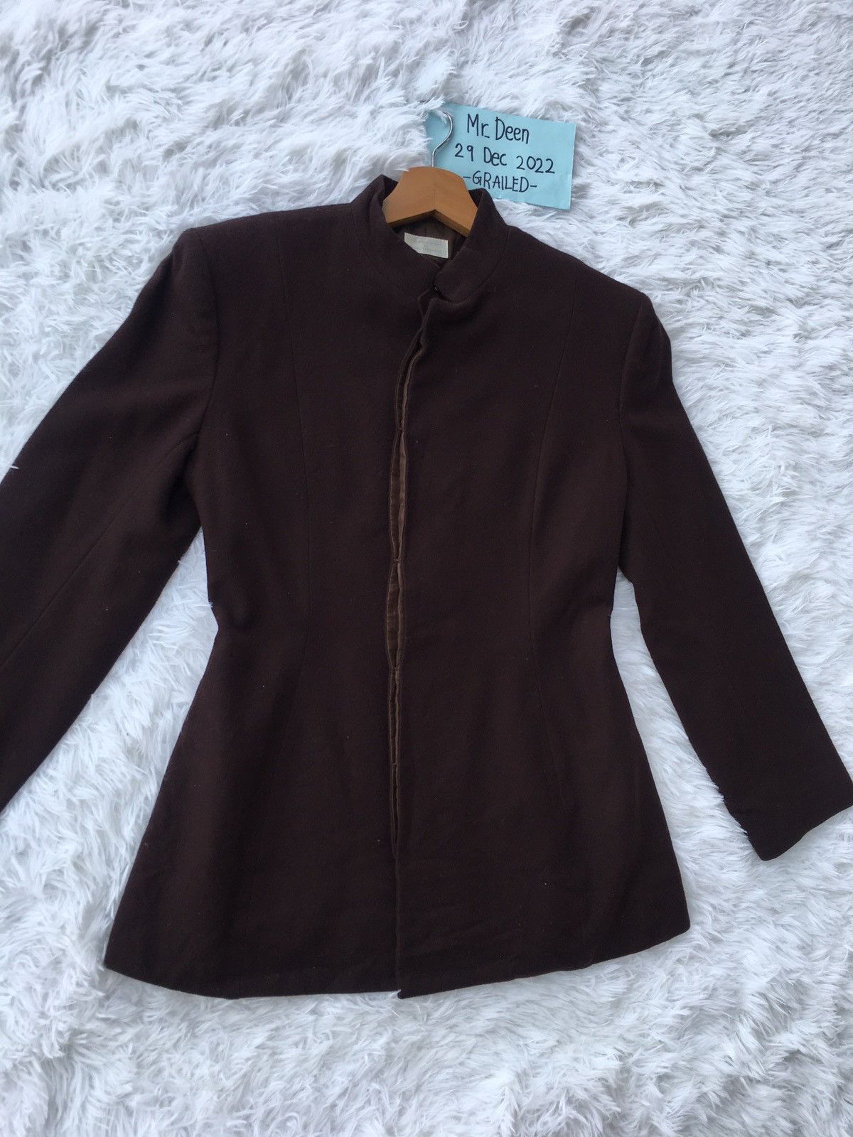 Yohji Yamamoto Rare Vintage The Ginza Story by Yohji Yamamoto Wool Jacket Size S / US 4 / IT 40 - 3 Thumbnail