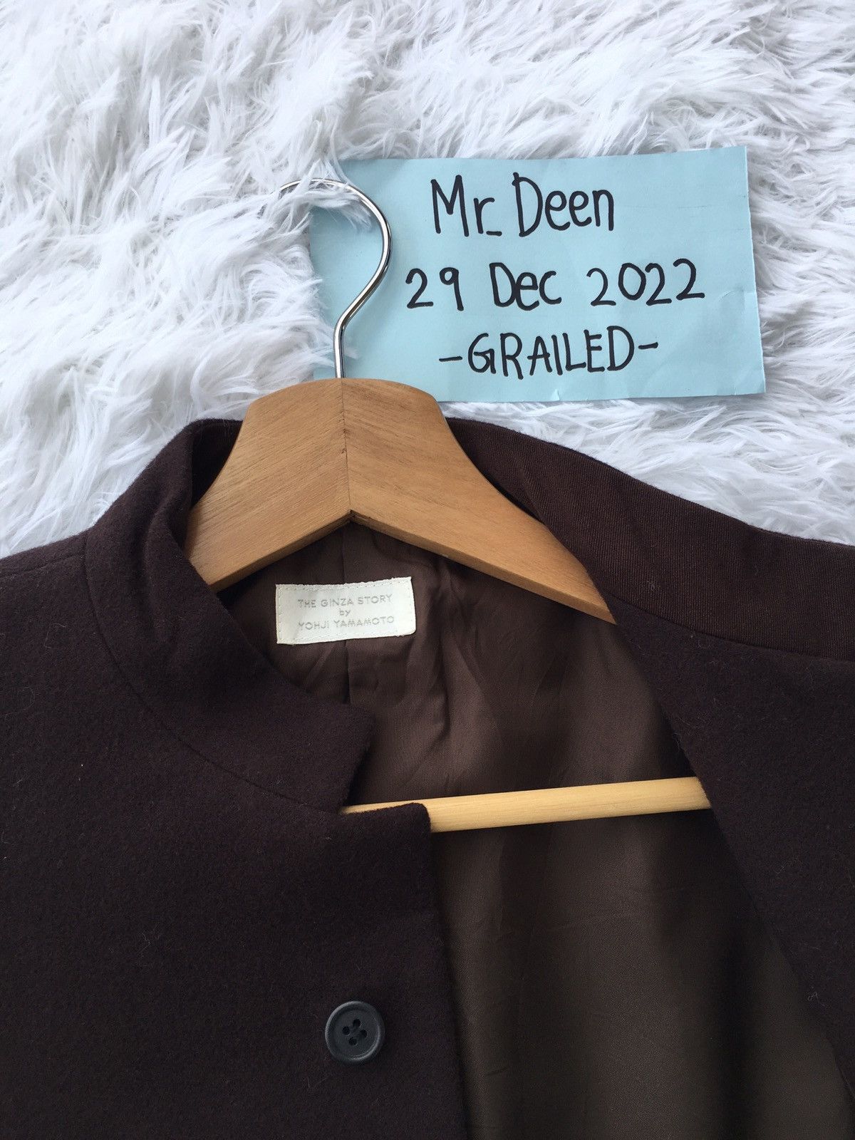 Yohji Yamamoto Rare Vintage The Ginza Story by Yohji Yamamoto Wool Jacket Size S / US 4 / IT 40 - 7 Thumbnail