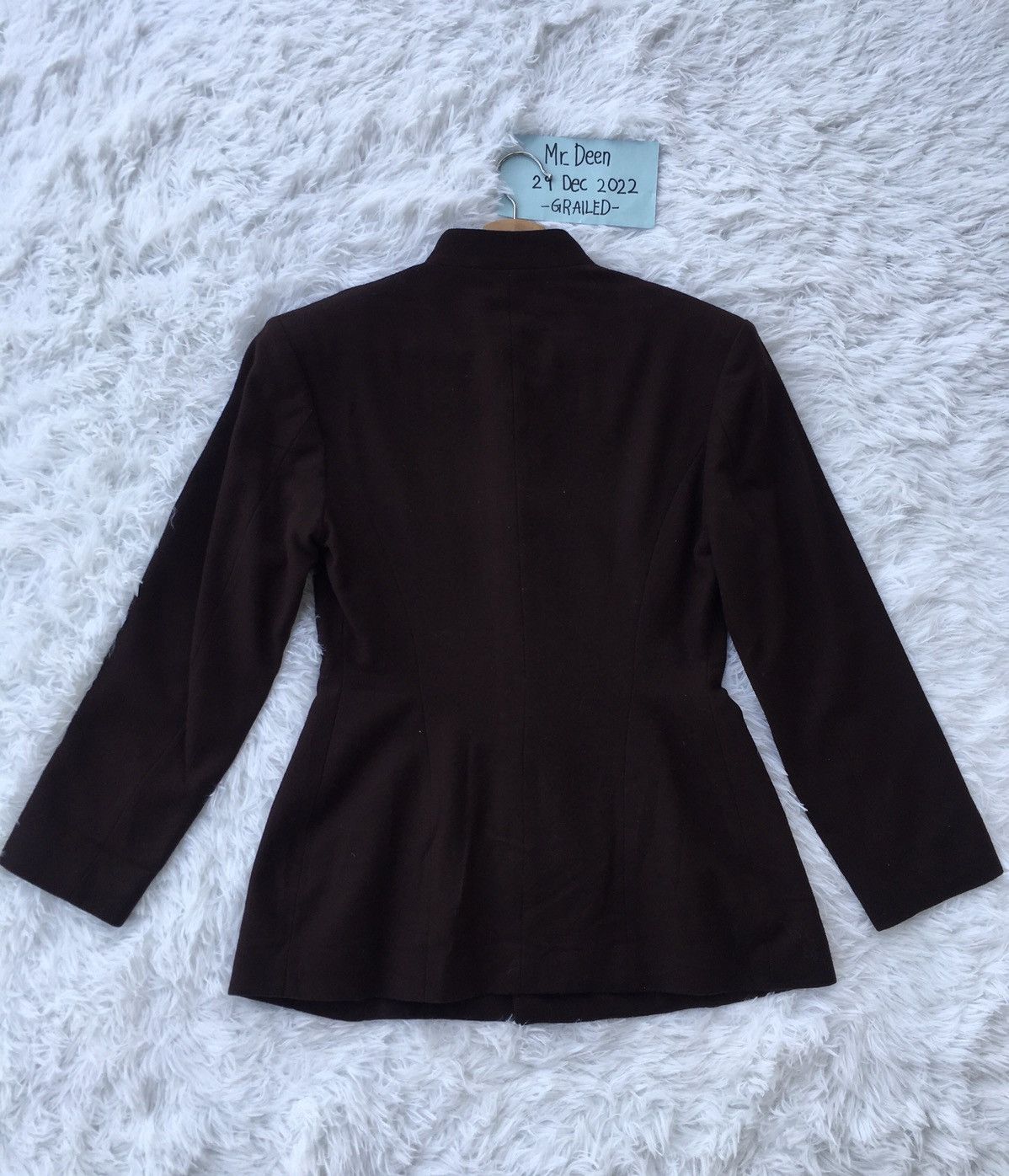 Yohji Yamamoto Rare Vintage The Ginza Story by Yohji Yamamoto Wool Jacket Size S / US 4 / IT 40 - 13 Thumbnail