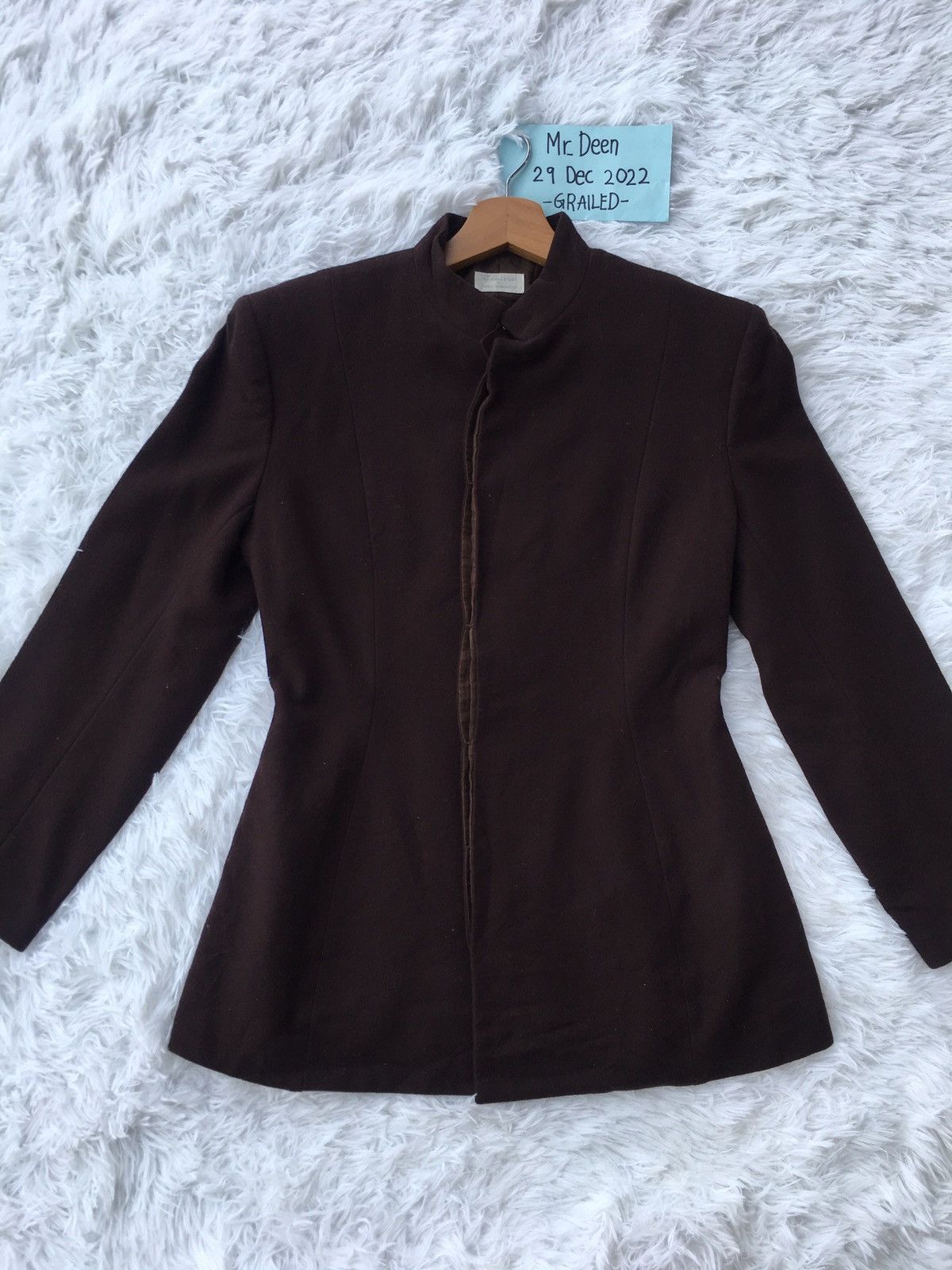 Yohji Yamamoto Rare Vintage The Ginza Story by Yohji Yamamoto Wool Jacket Size S / US 4 / IT 40 - 2 Thumbnail