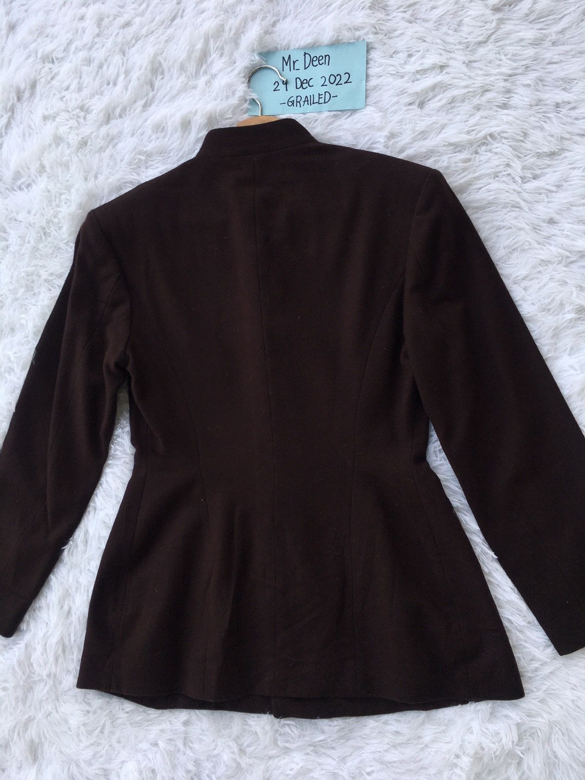 Yohji Yamamoto Rare Vintage The Ginza Story by Yohji Yamamoto Wool Jacket Size S / US 4 / IT 40 - 16 Thumbnail