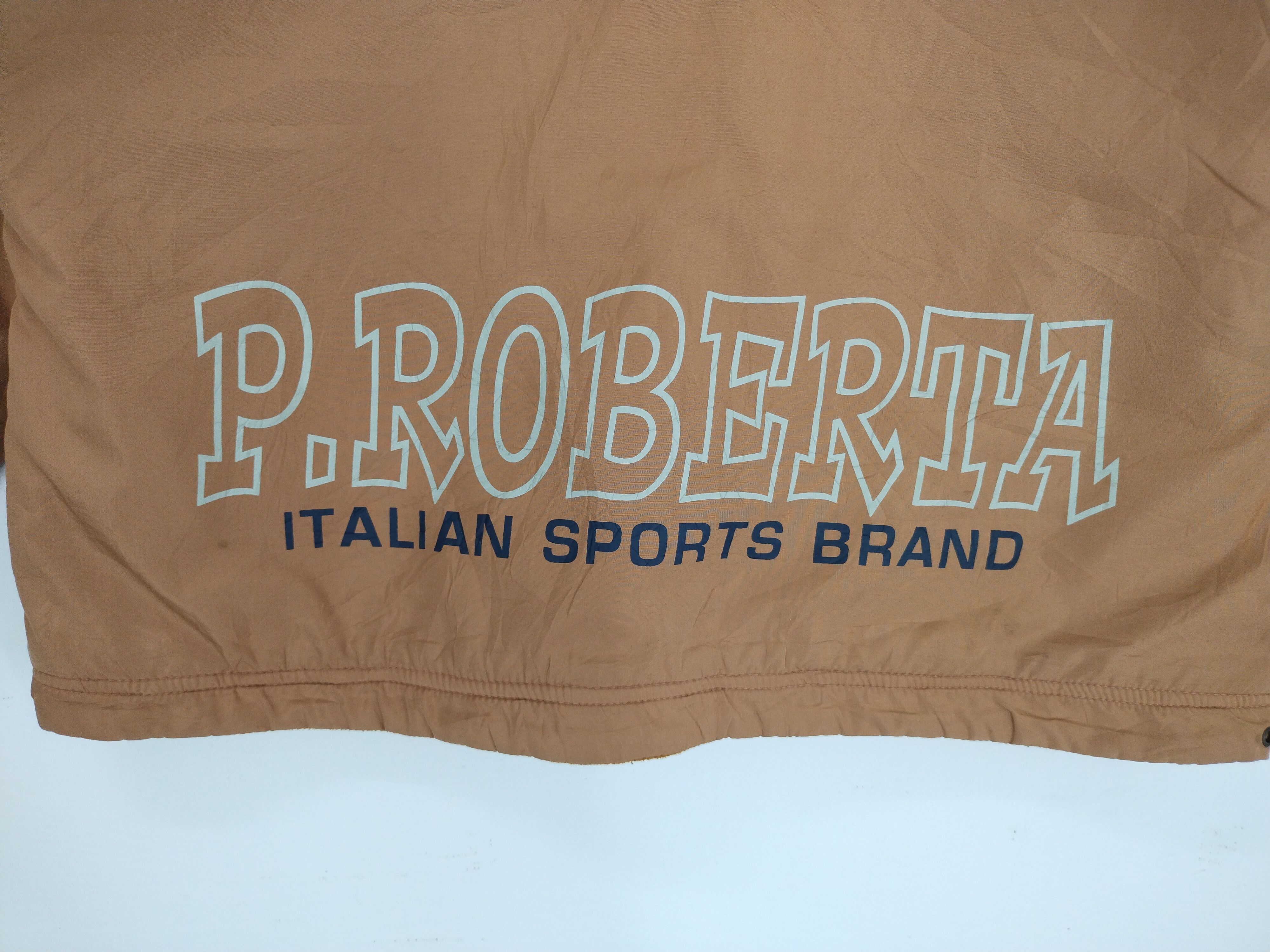 Japanese Brand Vintage Paolo Roberta Embroidery Big Logo Riversible Jacket Size US L / EU 52-54 / 3 - 15 Thumbnail