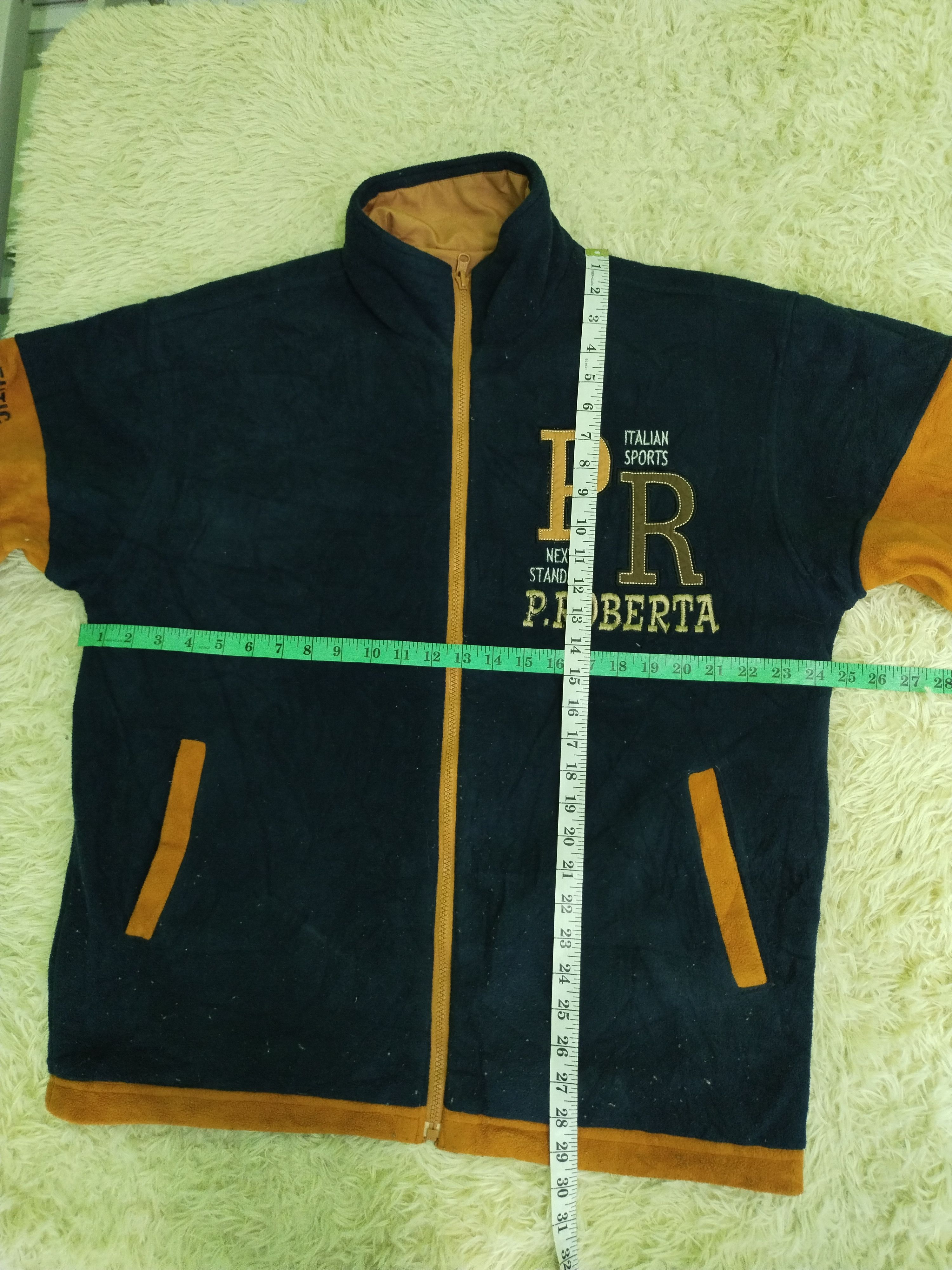 Japanese Brand Vintage Paolo Roberta Embroidery Big Logo Riversible Jacket Size US L / EU 52-54 / 3 - 21 Thumbnail