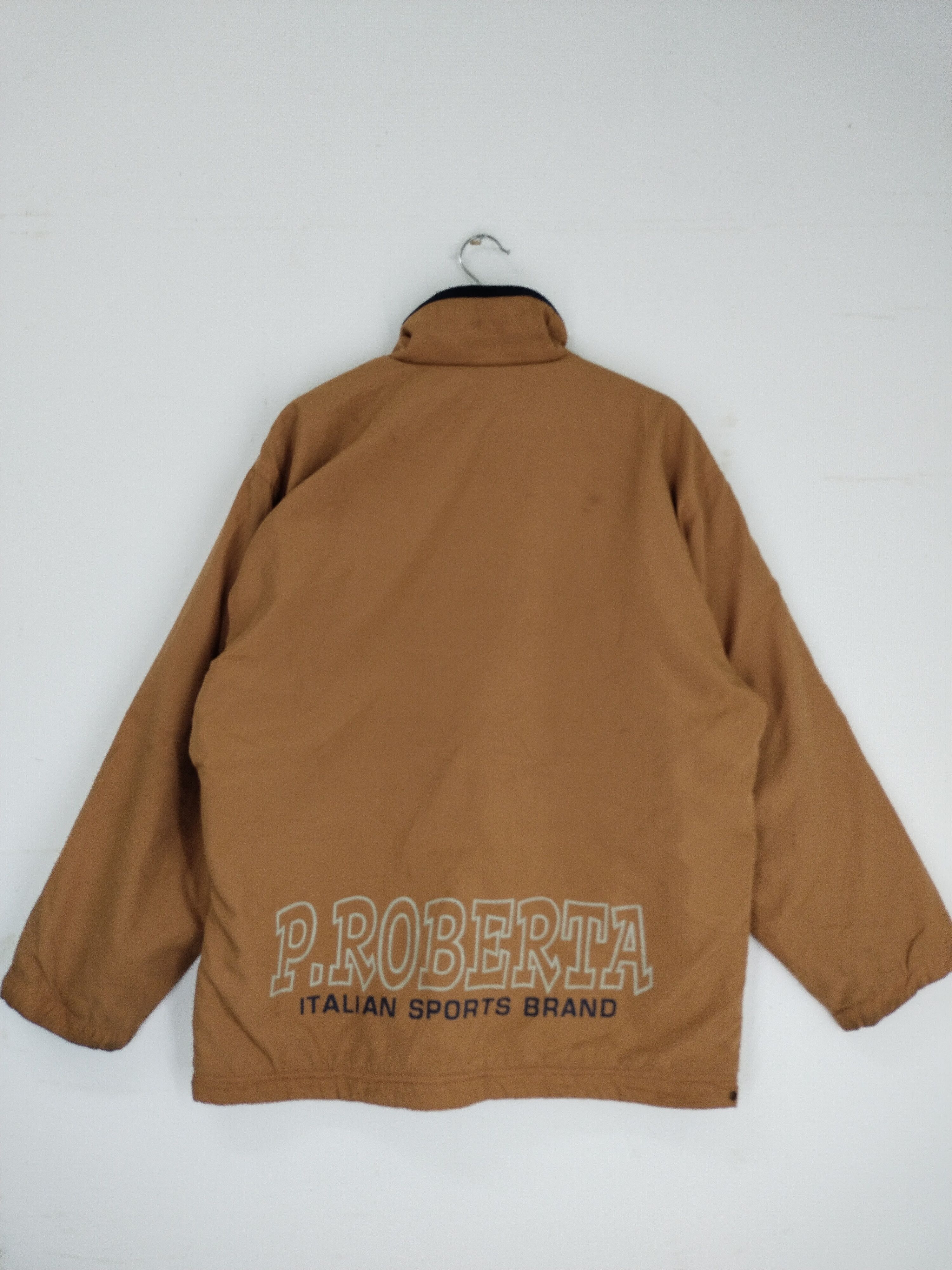 Japanese Brand Vintage Paolo Roberta Embroidery Big Logo Riversible Jacket Size US L / EU 52-54 / 3 - 16 Thumbnail