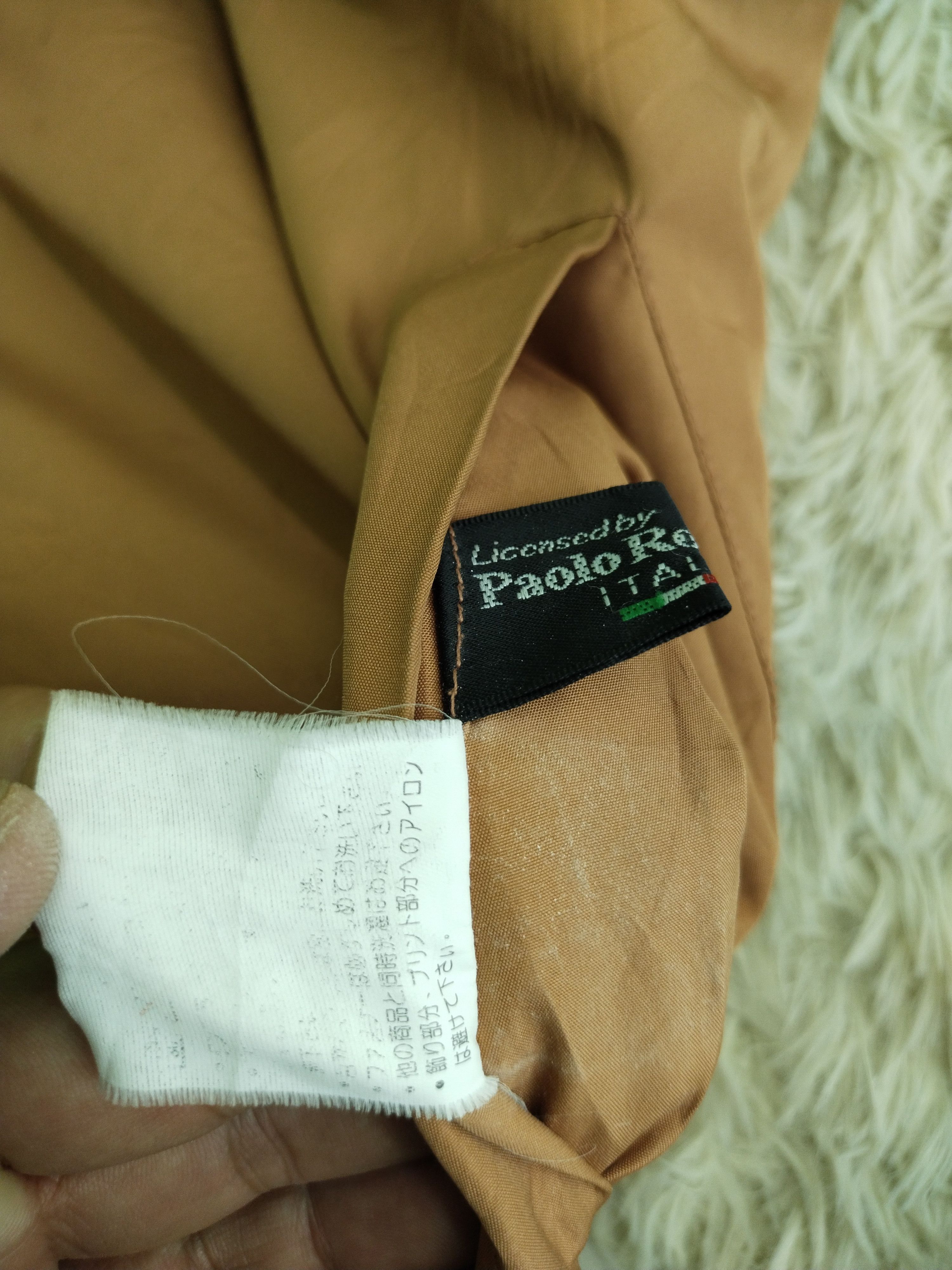 Japanese Brand Vintage Paolo Roberta Embroidery Big Logo Riversible Jacket Size US L / EU 52-54 / 3 - 18 Thumbnail