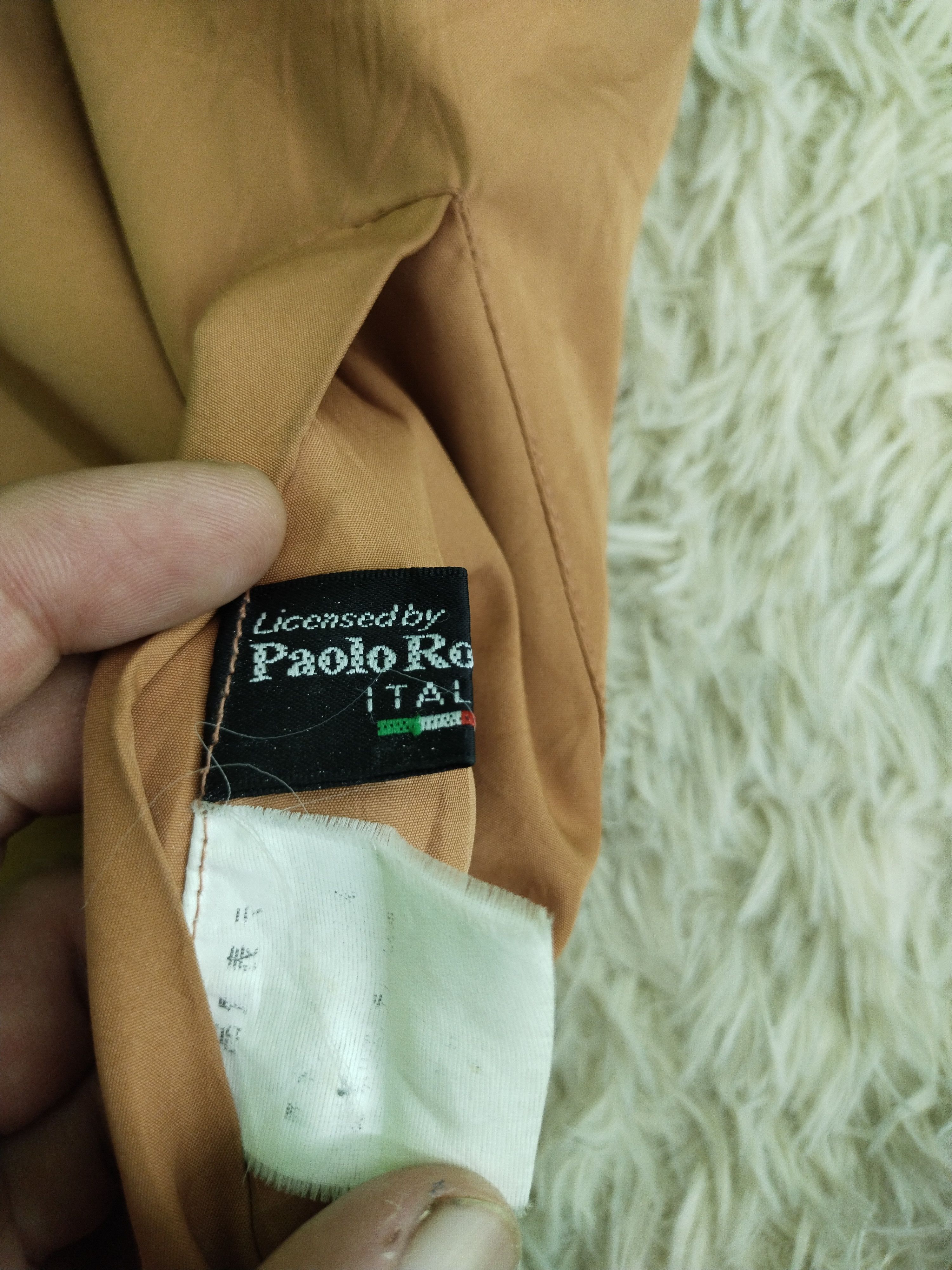 Japanese Brand Vintage Paolo Roberta Embroidery Big Logo Riversible Jacket Size US L / EU 52-54 / 3 - 20 Thumbnail