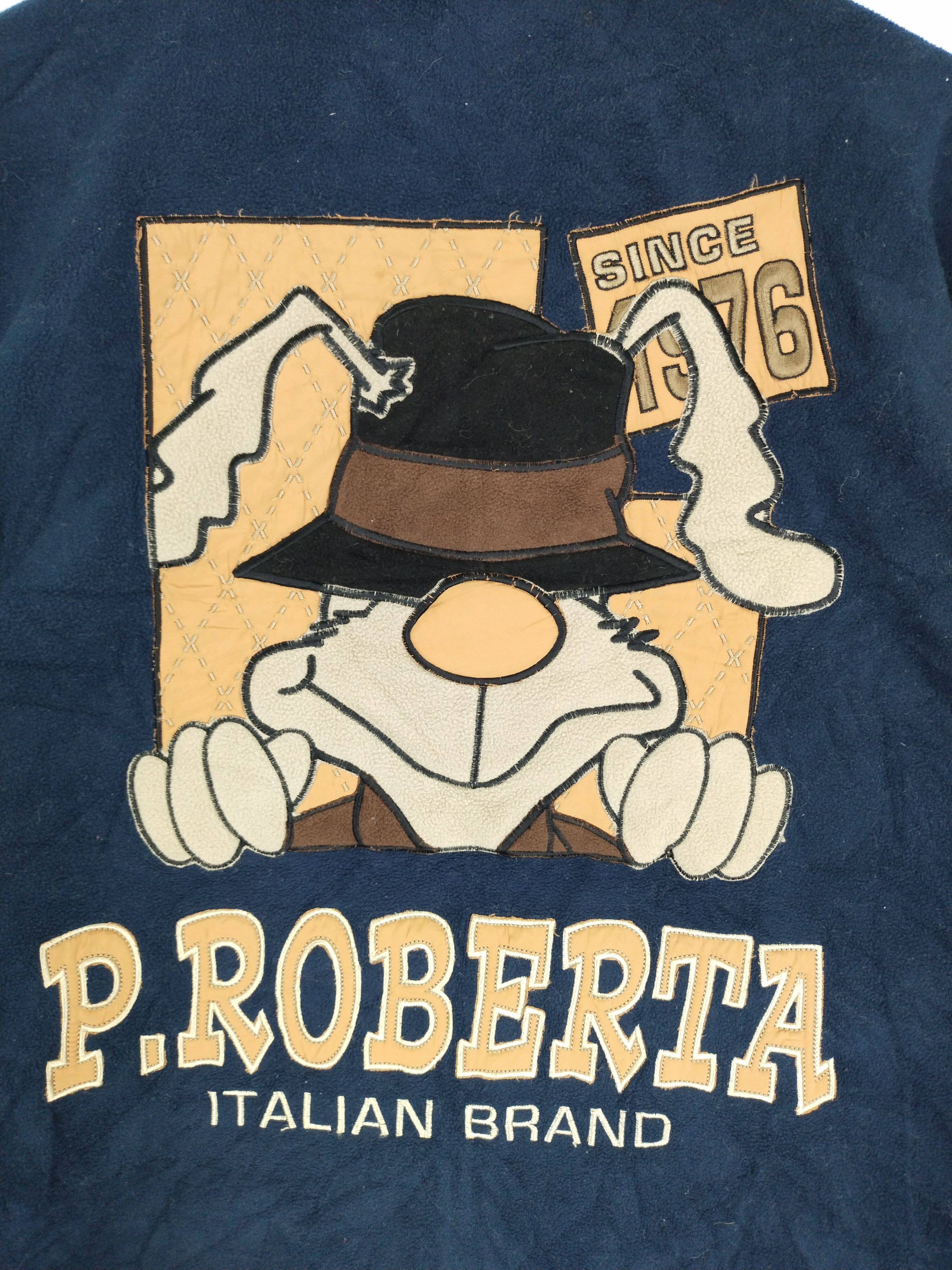 Japanese Brand Vintage Paolo Roberta Embroidery Big Logo Riversible Jacket Size US L / EU 52-54 / 3 - 7 Thumbnail