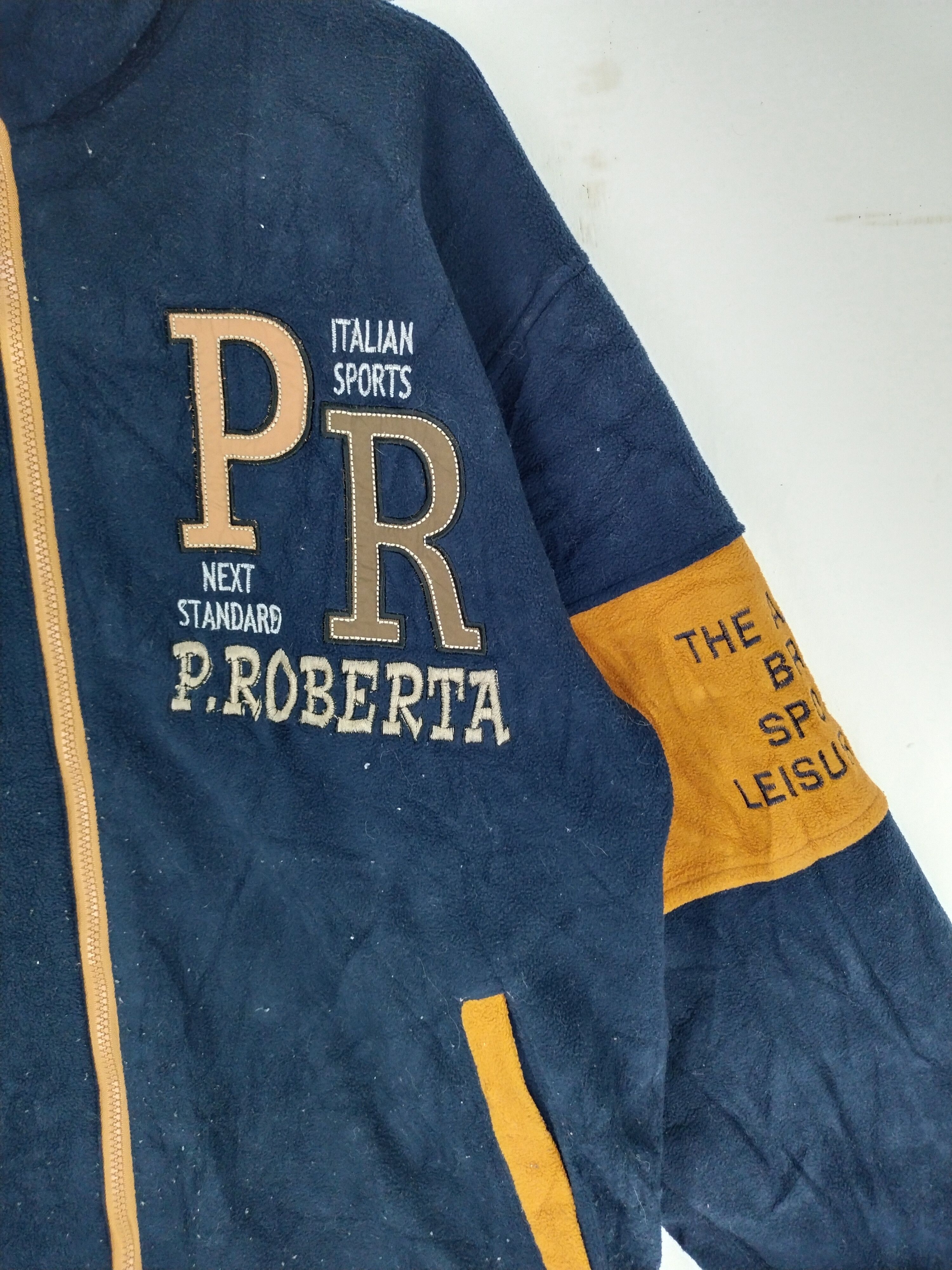 Japanese Brand Vintage Paolo Roberta Embroidery Big Logo Riversible Jacket Size US L / EU 52-54 / 3 - 4 Thumbnail