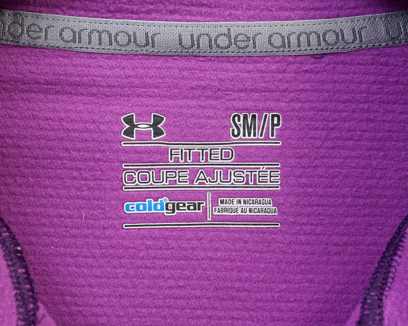 Under Armour Coldgear Women S Long Sleeve Baselayer Jersey Shirt Neck Top Size S / US 4 / IT 40 - 4 Thumbnail