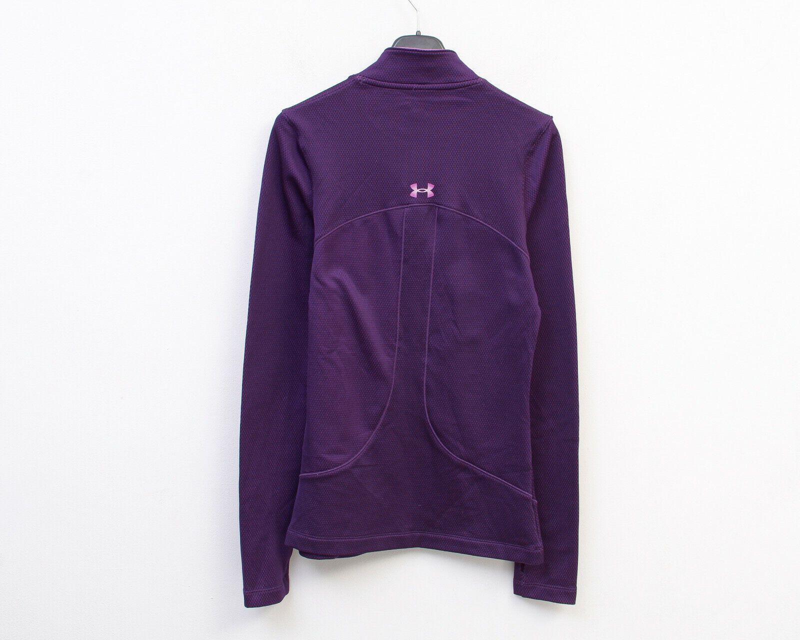 Under Armour Coldgear Women S Long Sleeve Baselayer Jersey Shirt Neck Top Size S / US 4 / IT 40 - 3 Thumbnail