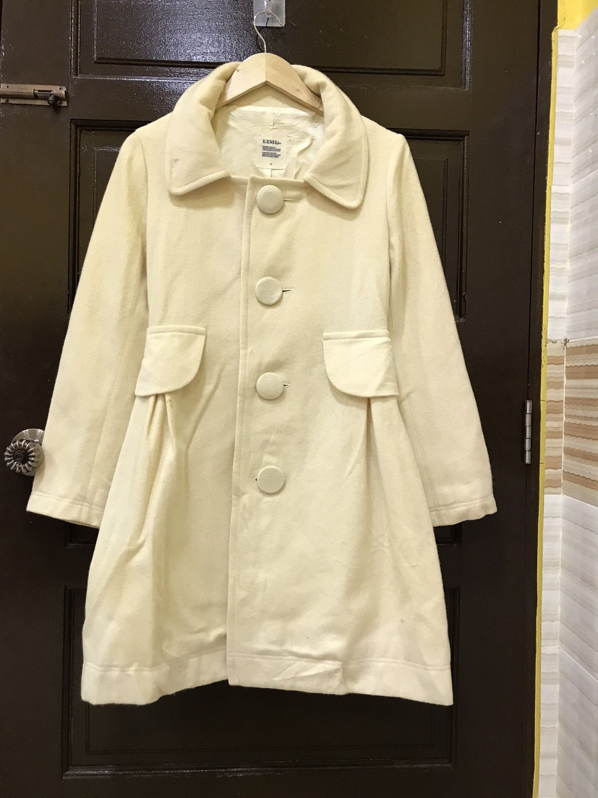 Yohji Yamamoto VINTAGE YOHJI YAMAMOTO LIMI FEU LONG JACKET Size US S / EU 44-46 / 1 - 1 Thumbnail