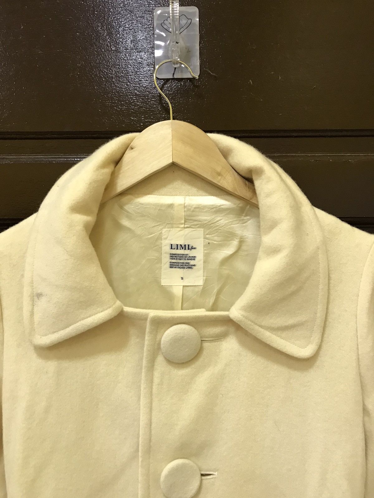 Yohji Yamamoto VINTAGE YOHJI YAMAMOTO LIMI FEU LONG JACKET Size US S / EU 44-46 / 1 - 4 Thumbnail